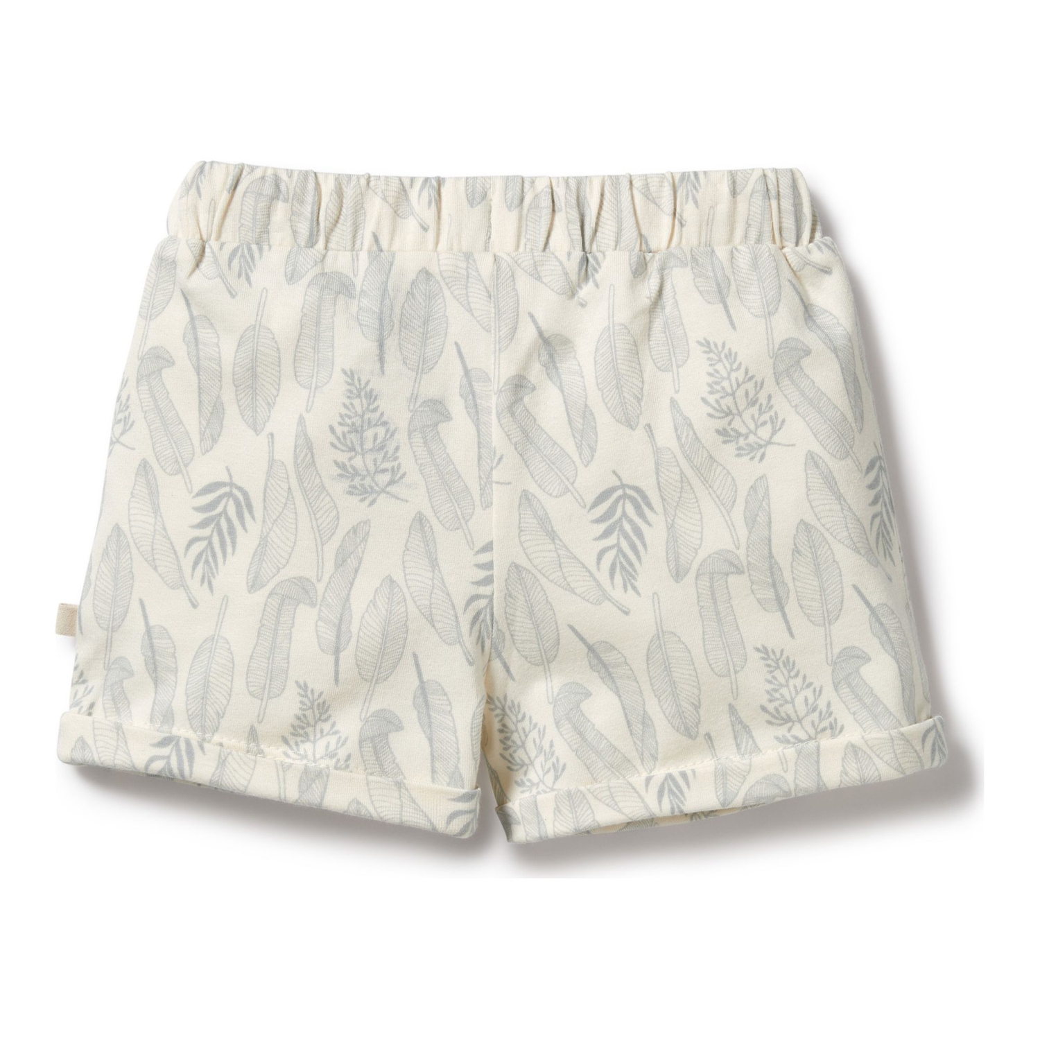 Short en coton biologique Wilson+Frenchy - Nouvelle feuille