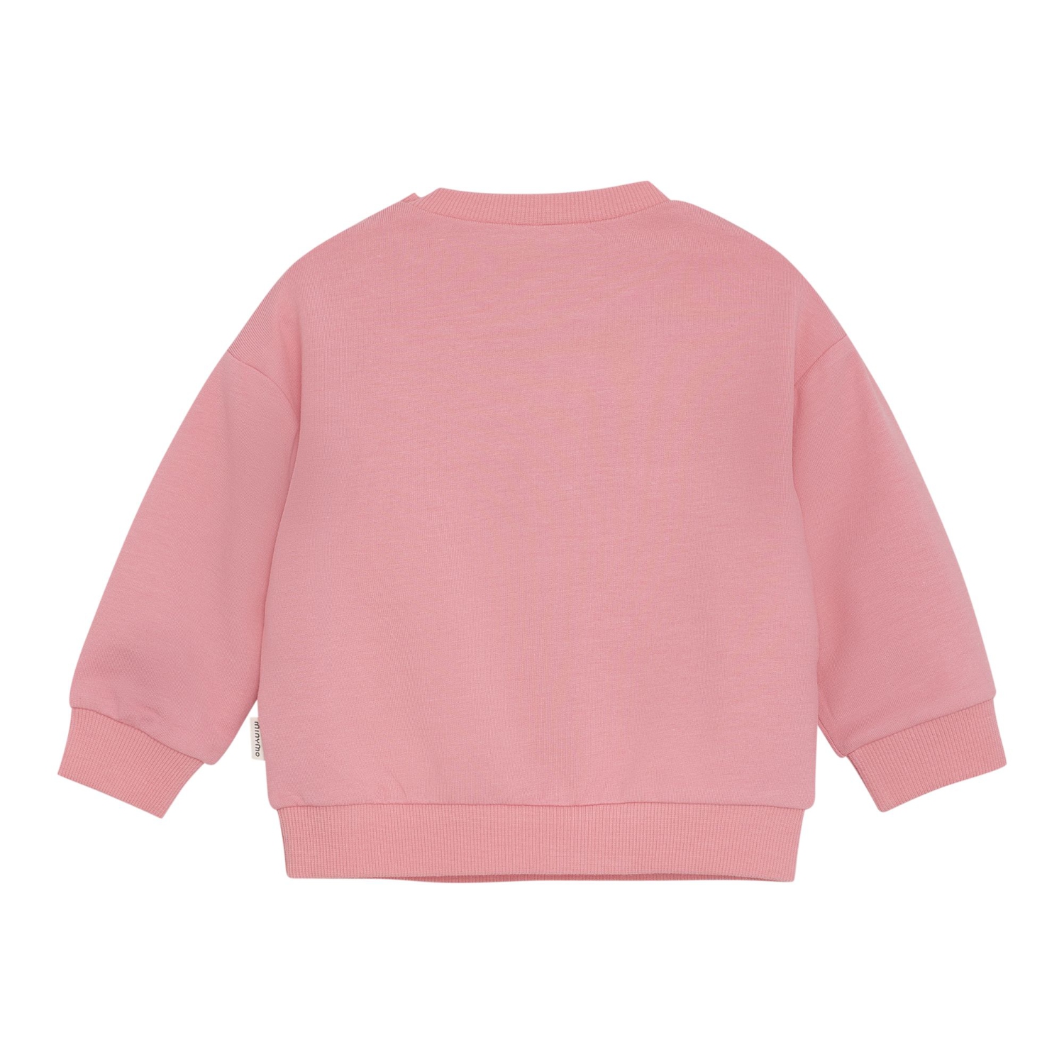 Minymo Long-Sleeve Sweatshirt - Ladybug on Strawberry Pink