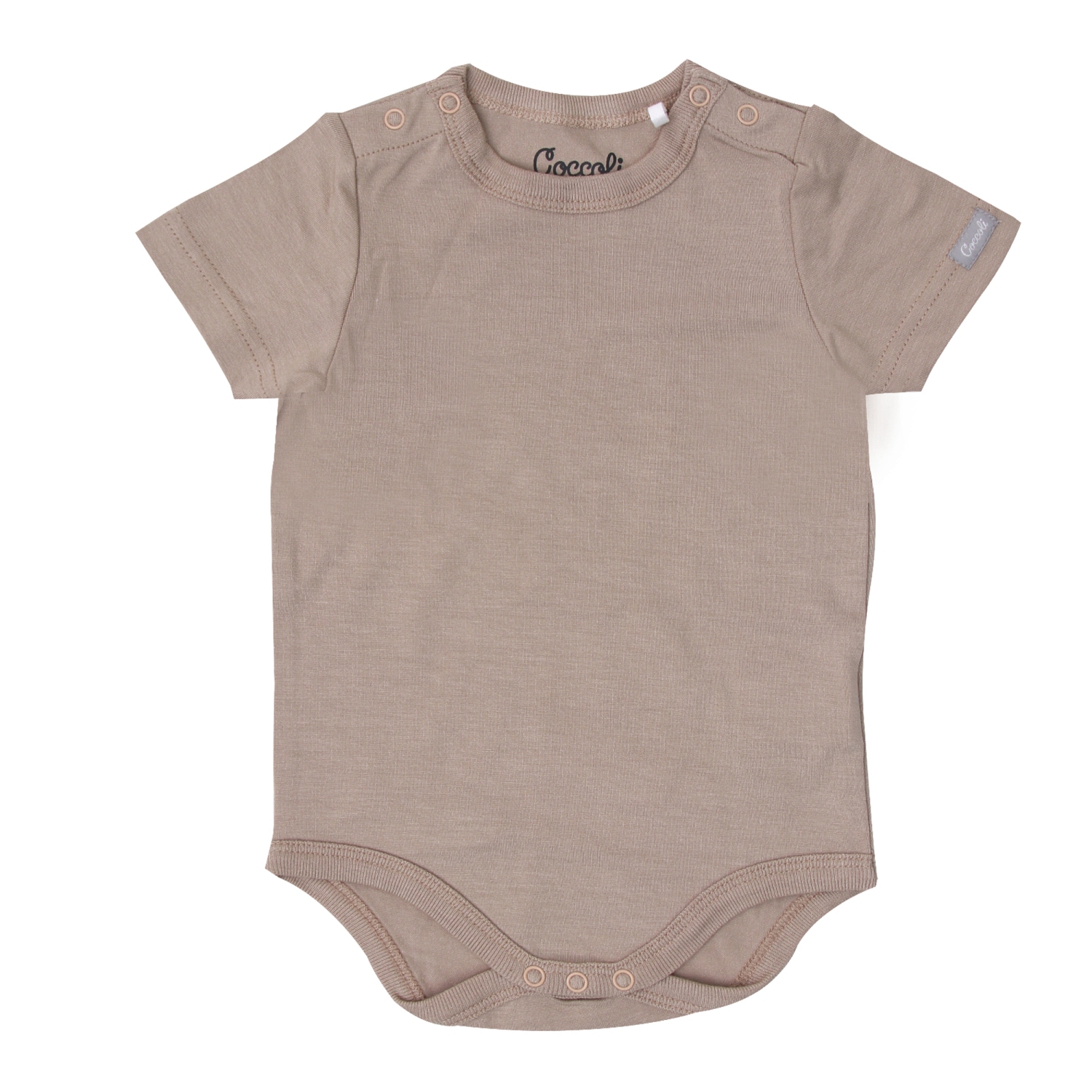 Coccoli Tencel Modal Short Sleeve Onesie - As Soft As Bamboo - Moonlight