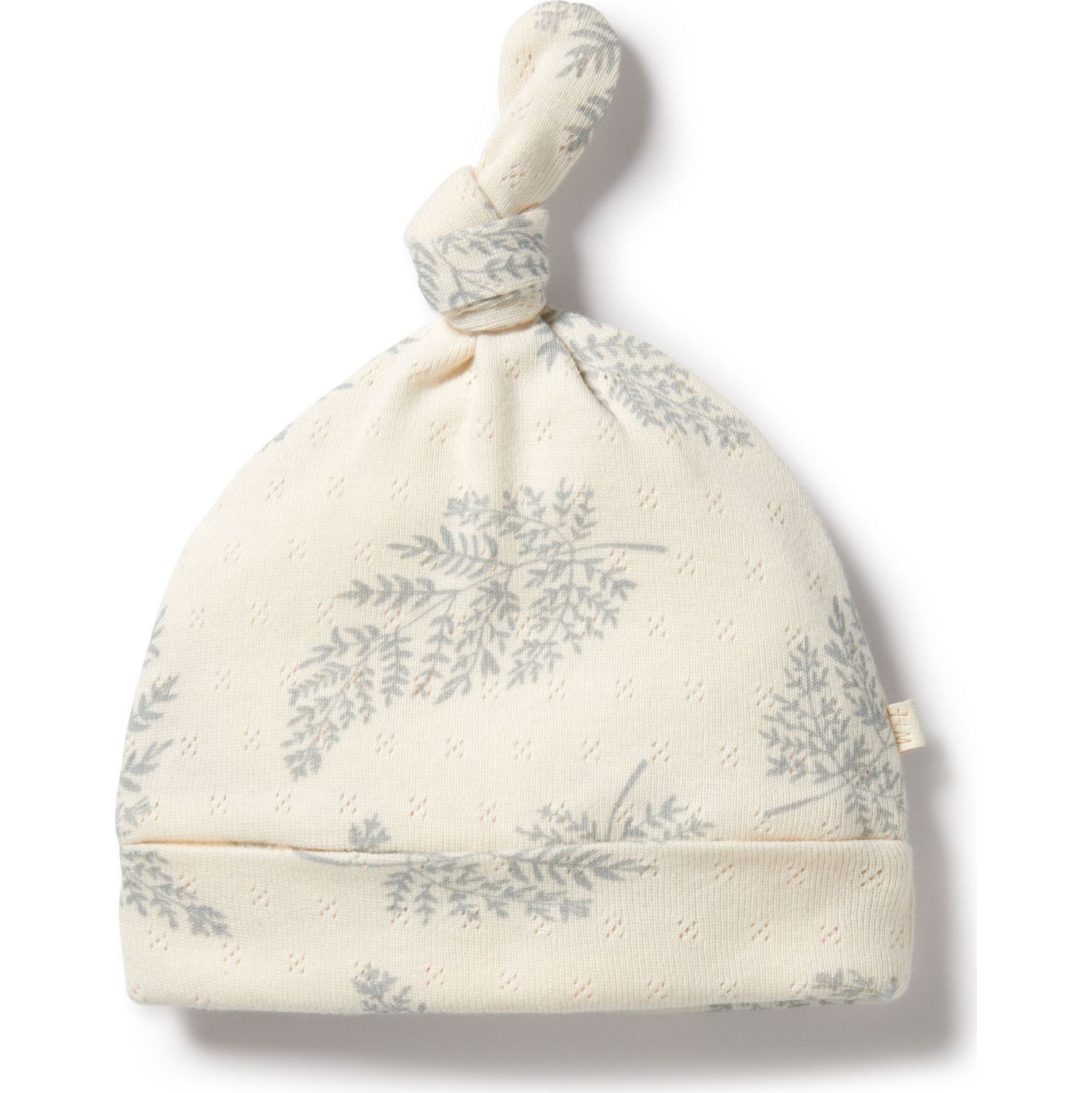Wilson+Frenchy Organic Cotton Pointelle Knot Hat - Forever Ferns