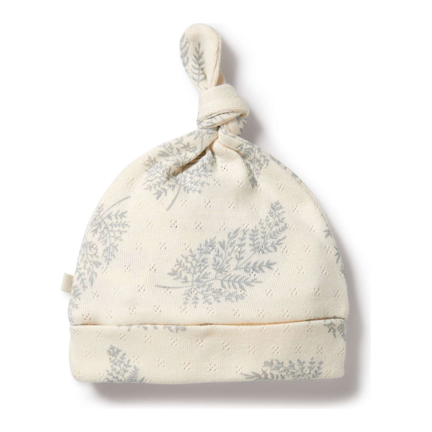 Wilson+Frenchy Organic Cotton Pointelle Knot Hat - Forever Ferns