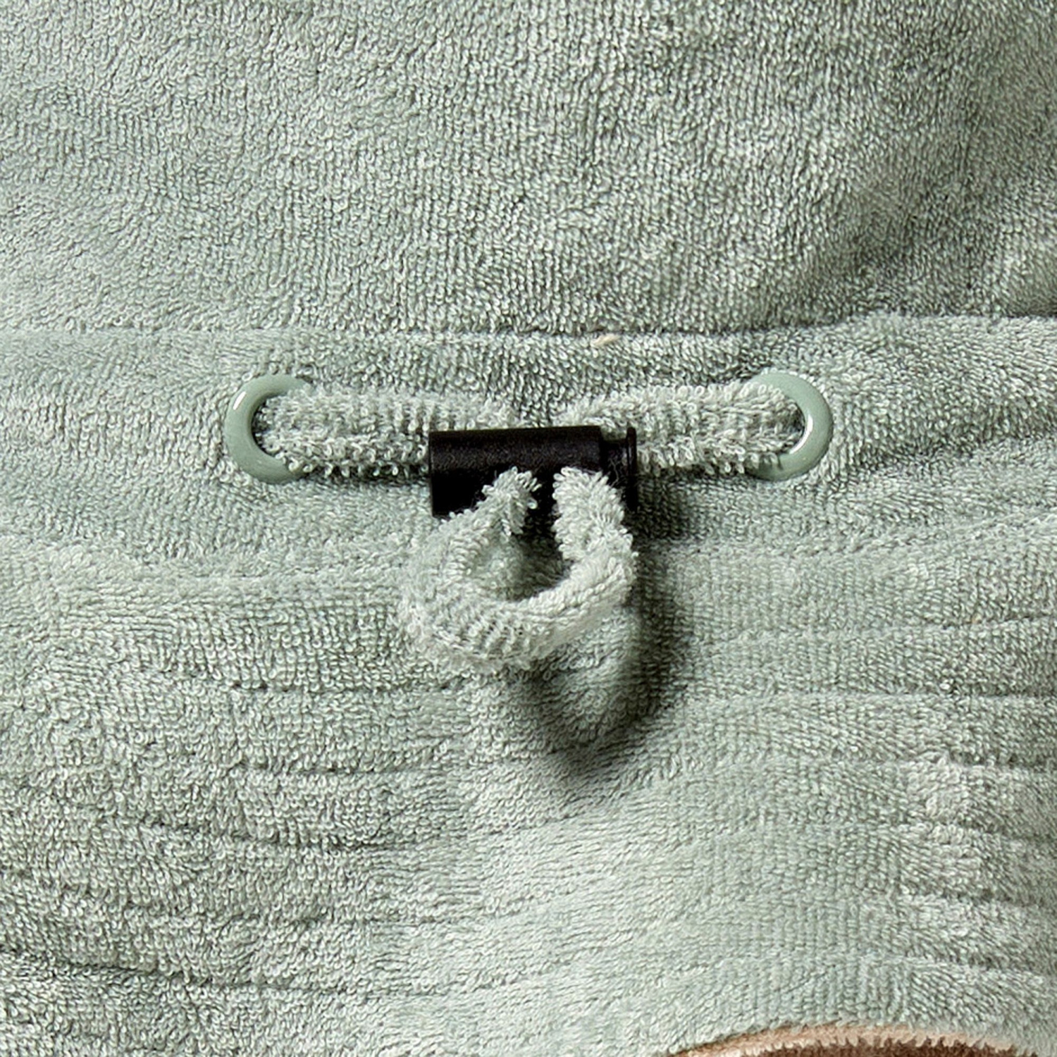 Chapeau de soleil en coton éponge biologique Wilson+Frenchy - Pistache