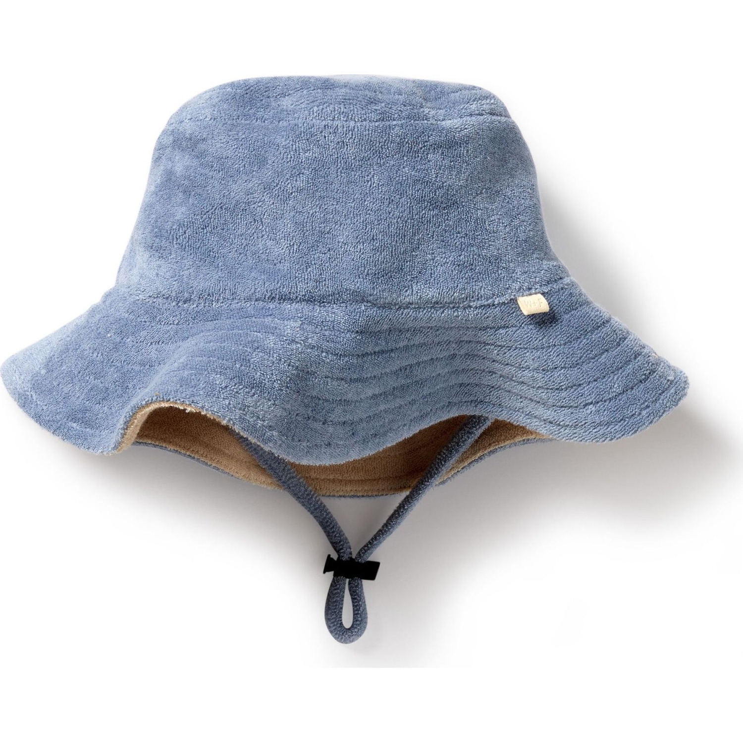 Wilson+Frenchy Organic Cotton Terry Sun Hat - Dusty Blue