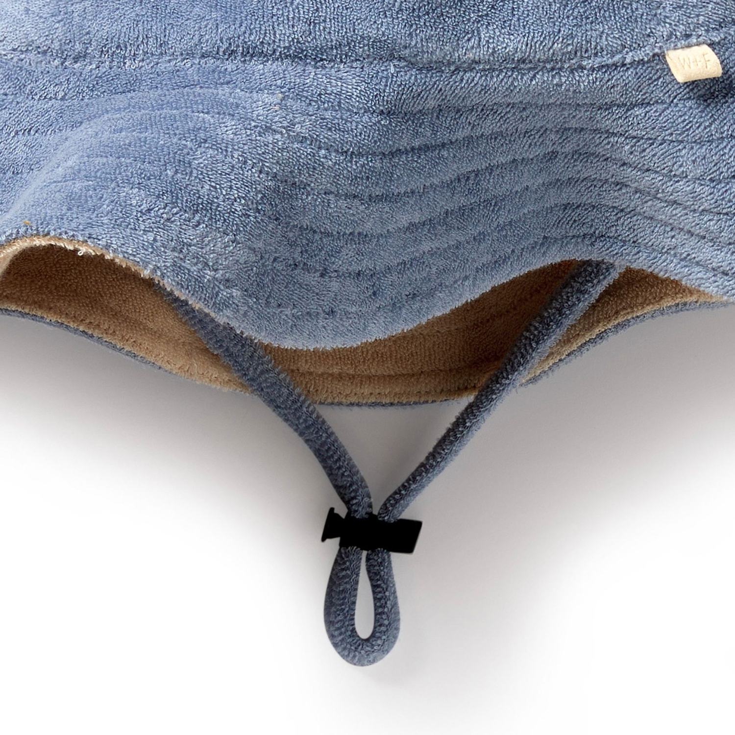 Wilson+Frenchy Organic Cotton Terry Sun Hat - Dusty Blue