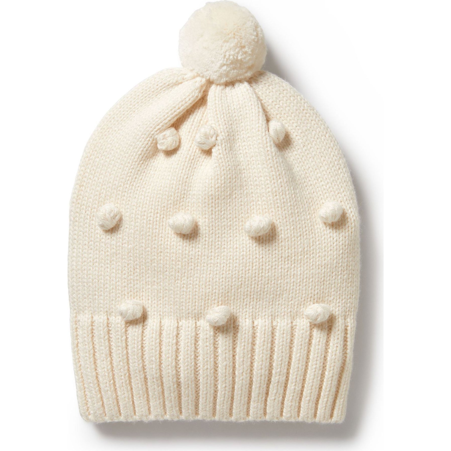 Wilson+Frenchy Knitted Hat - Ecru
