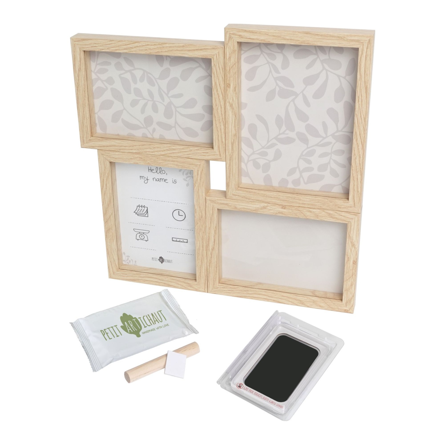 Petit Artichaut Puzzle Frames Set - Ivy Grey