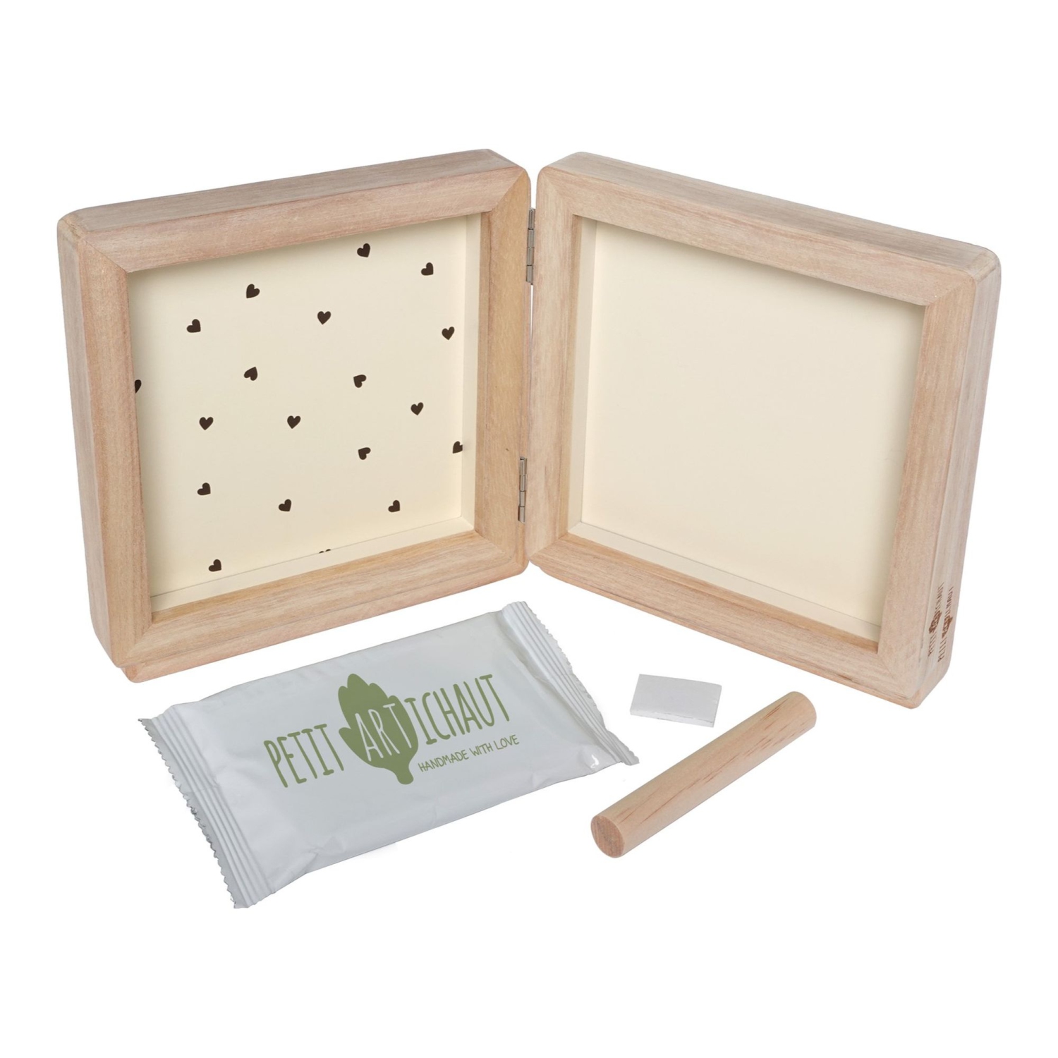 Petit Artichaut Double Frame - Pretty Hearts