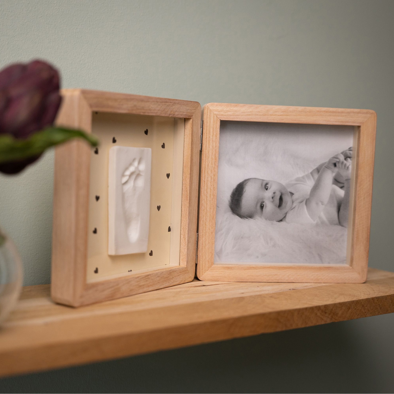 Petit Artichaut Double Frame - Pretty Hearts