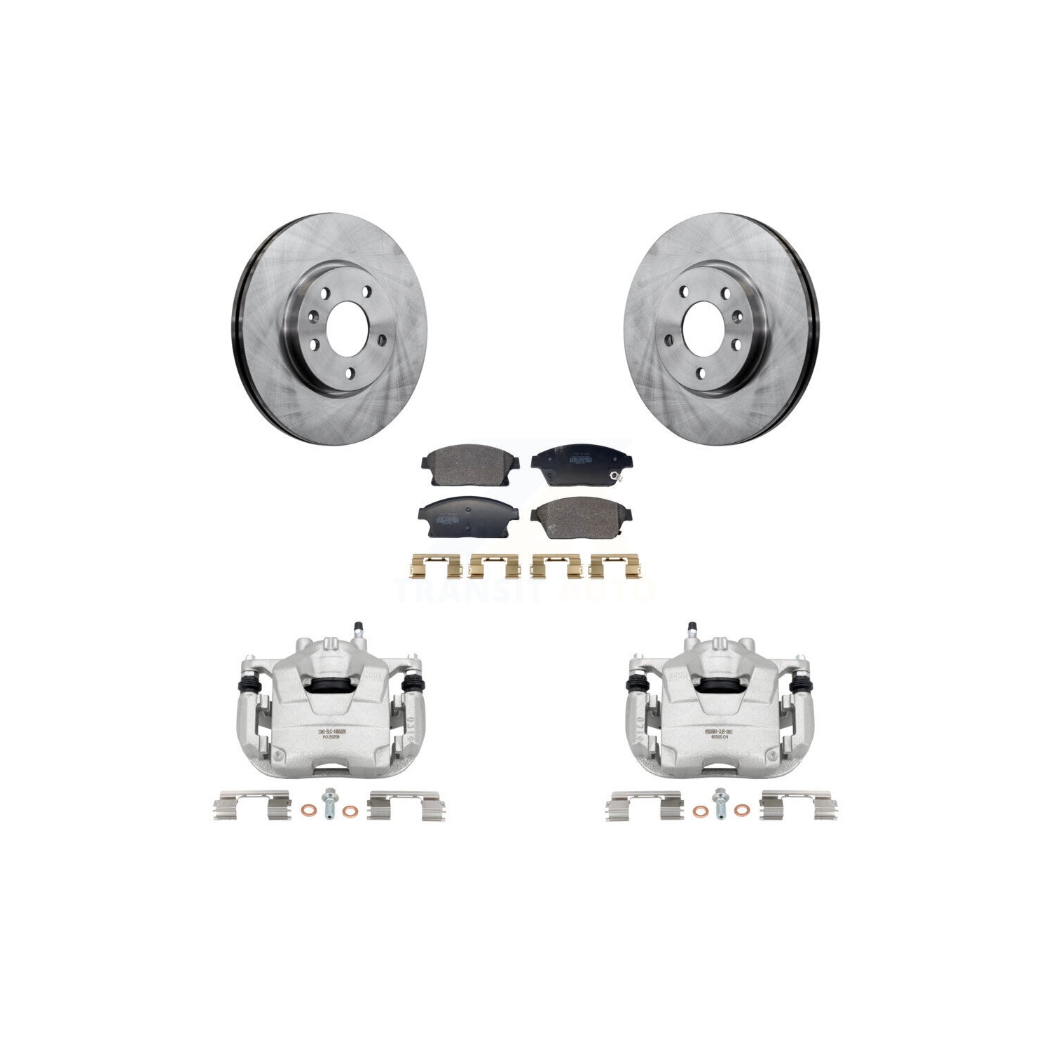 Jeu de plaquettes semi-métalliques pour étrier de frein avant Cruze Buick Verano Orlando KC8-101361P de Chevrolet