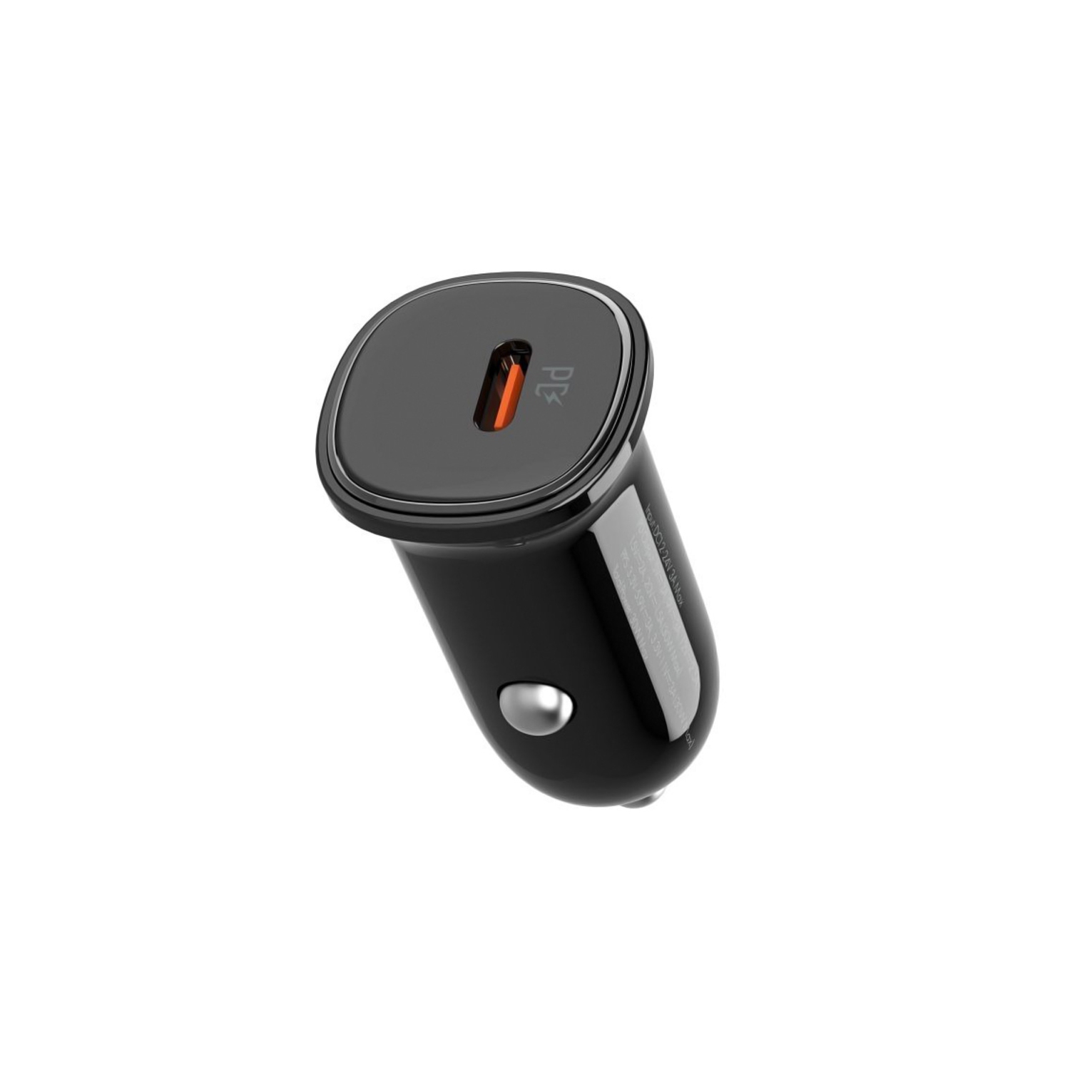 Chargeur rapide USB-C pour l'auto d'AxGear universel 30&nbsp;W de type C avec câble USB-C, 3 pi, modèle compact