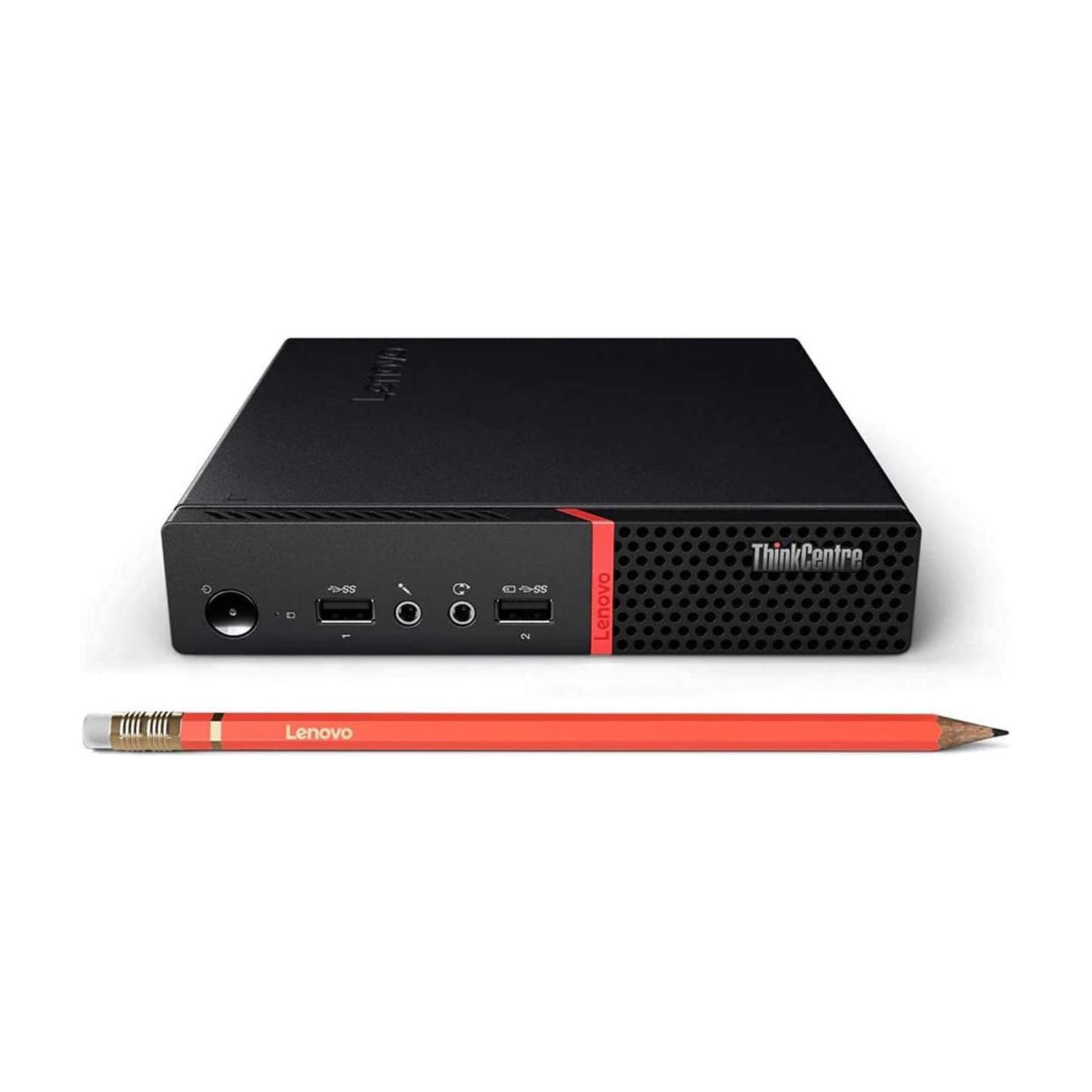 Refurbished LENOVO ThinkCentre M715q, Tiny , Radeon RX Vega 11, Ryzen 5 PRO 2400GE, 8GB, 256GB, 2 Years Warranty, 101263-21481