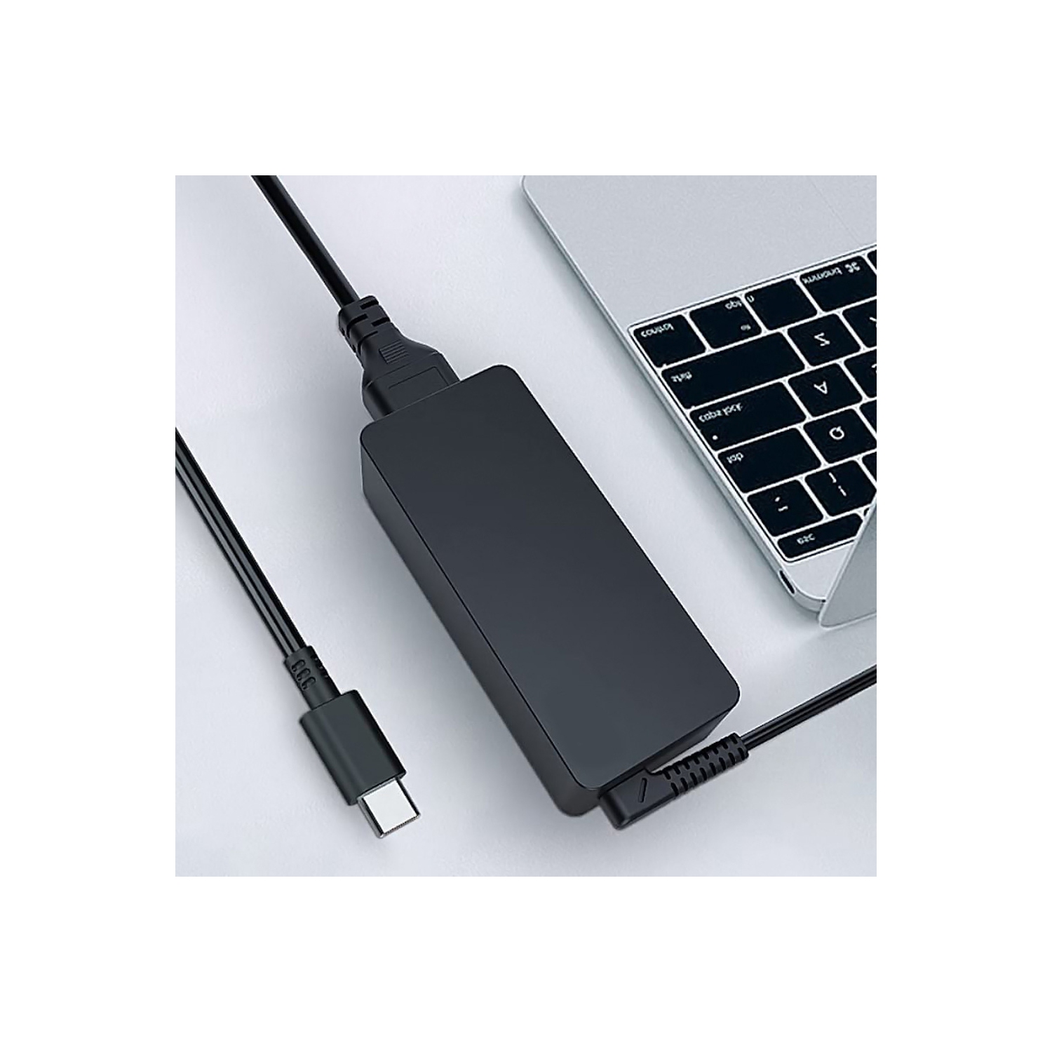 Adaptateur d'alimentation USB-C 90&nbsp;W d'AxGear pour portable USB-C 4,5&nbsp;A de type C 20&nbsp;V