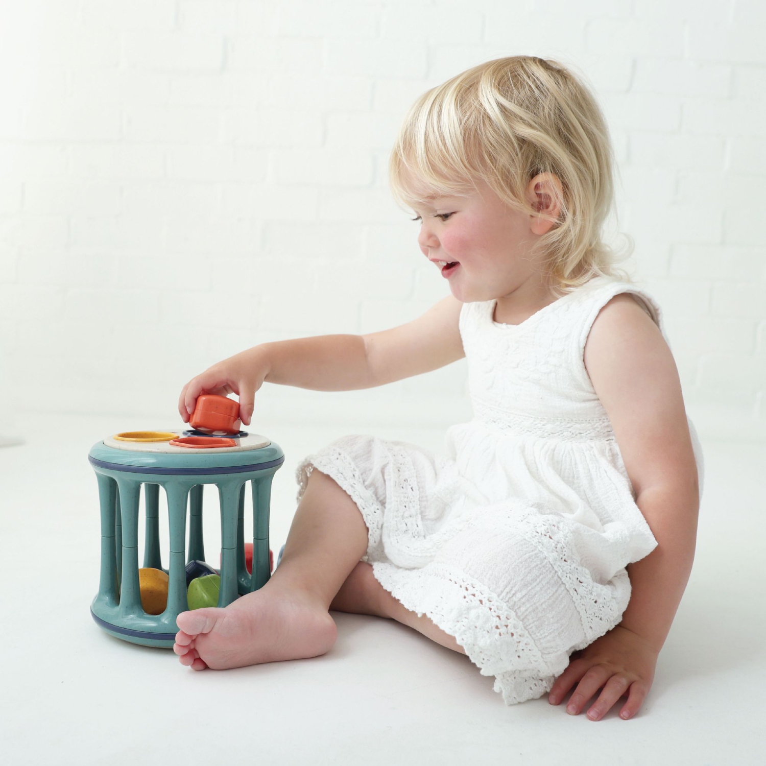 Tolo Baby Bio Rolling Shape Sorter Activity Toy