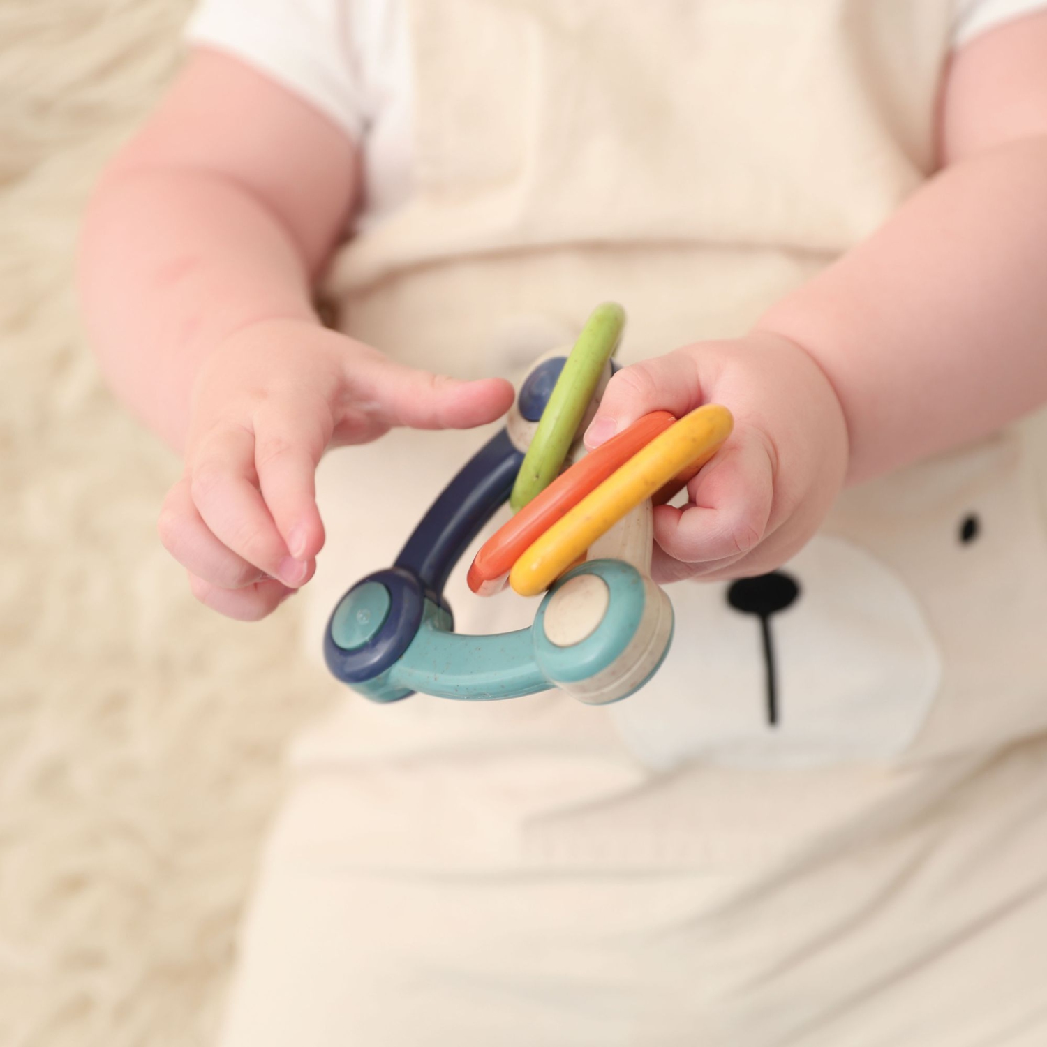 Tolo Baby Bio Triangle Rattle Toy