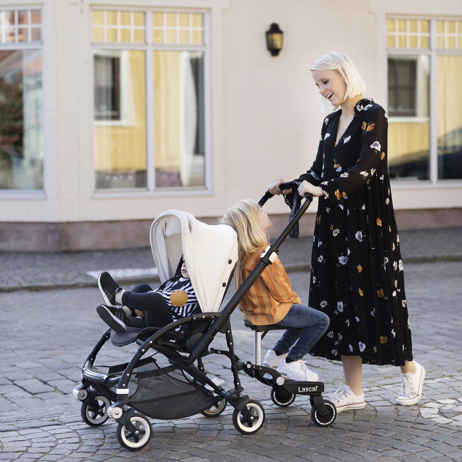 Lascal BuggyBoard Maxi+ Universal Stroller Board with Saddle