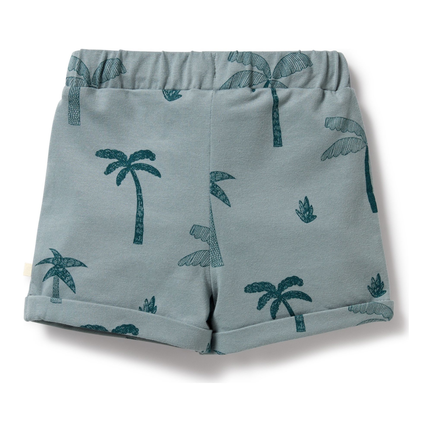 Short en coton biologique Wilson+Frenchy - Motif Palm Days