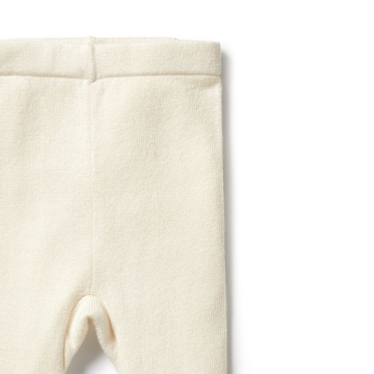 Wilson+Frenchy Knitted Legging with Feet - Ecru