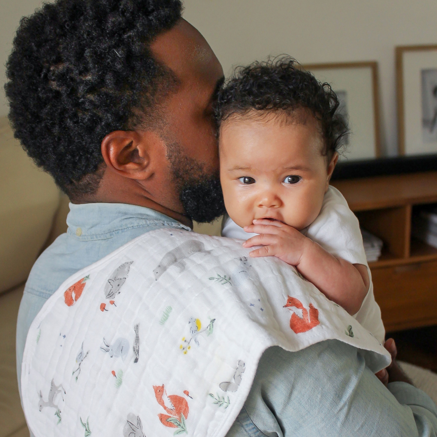 Aden + Anais Classic 2-Pack Burpy Bibs - Naturally