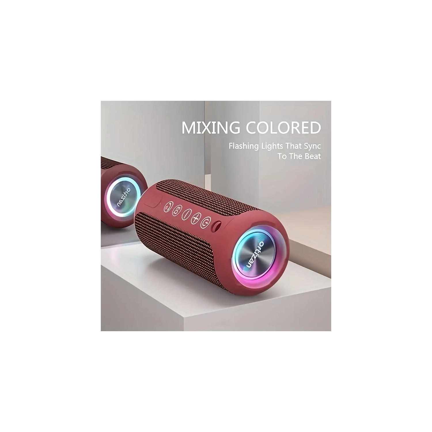 Magnetic 5000mAh Power Bank, 24W Wireless Speaker, 1.43" Fitness Smartwatch for Android & iPhone