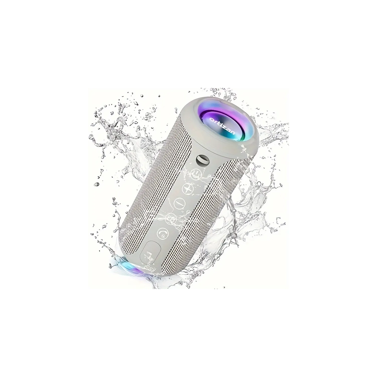 Multi-Function Smart Watches for Men and Women, 2.04" AMOLED Touch Screen, Wireless Outdoor Speaker, 5000mAh Magnetic Power Bank for iPhone