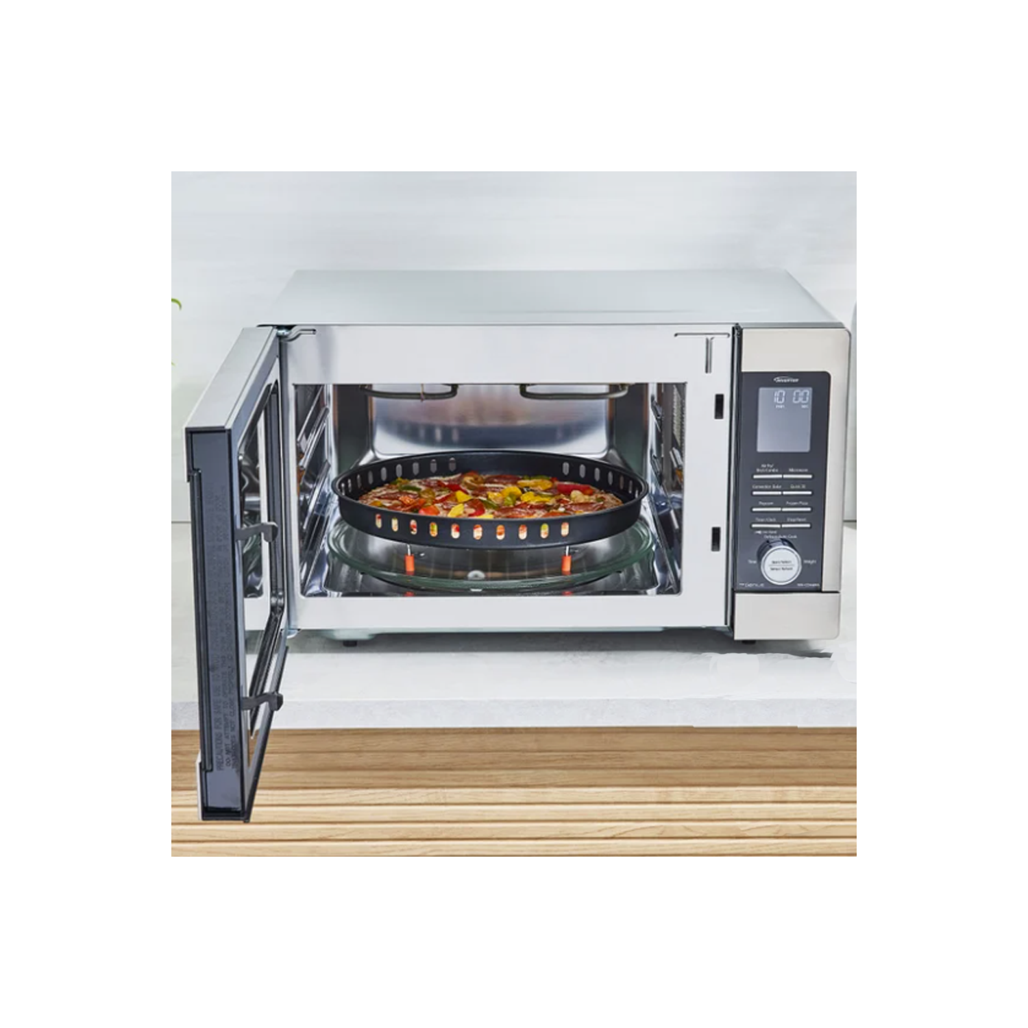 Open Box- Panasonic NN-CD66NSC 1.3 cu. ft. 4-in-1 Countertop Microwave