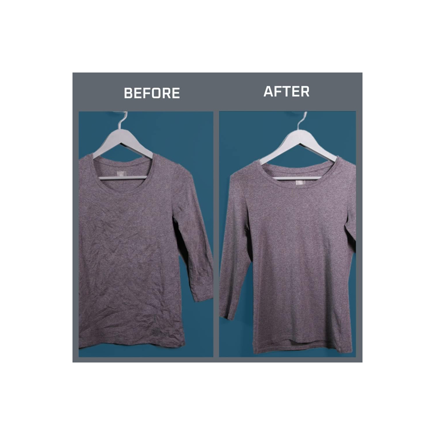 Rowenta Pure Pop Handheld Garment Steamer, 1150W, 2.3 oz Capacity, 15 Sec Heat-up, Portable, Blue