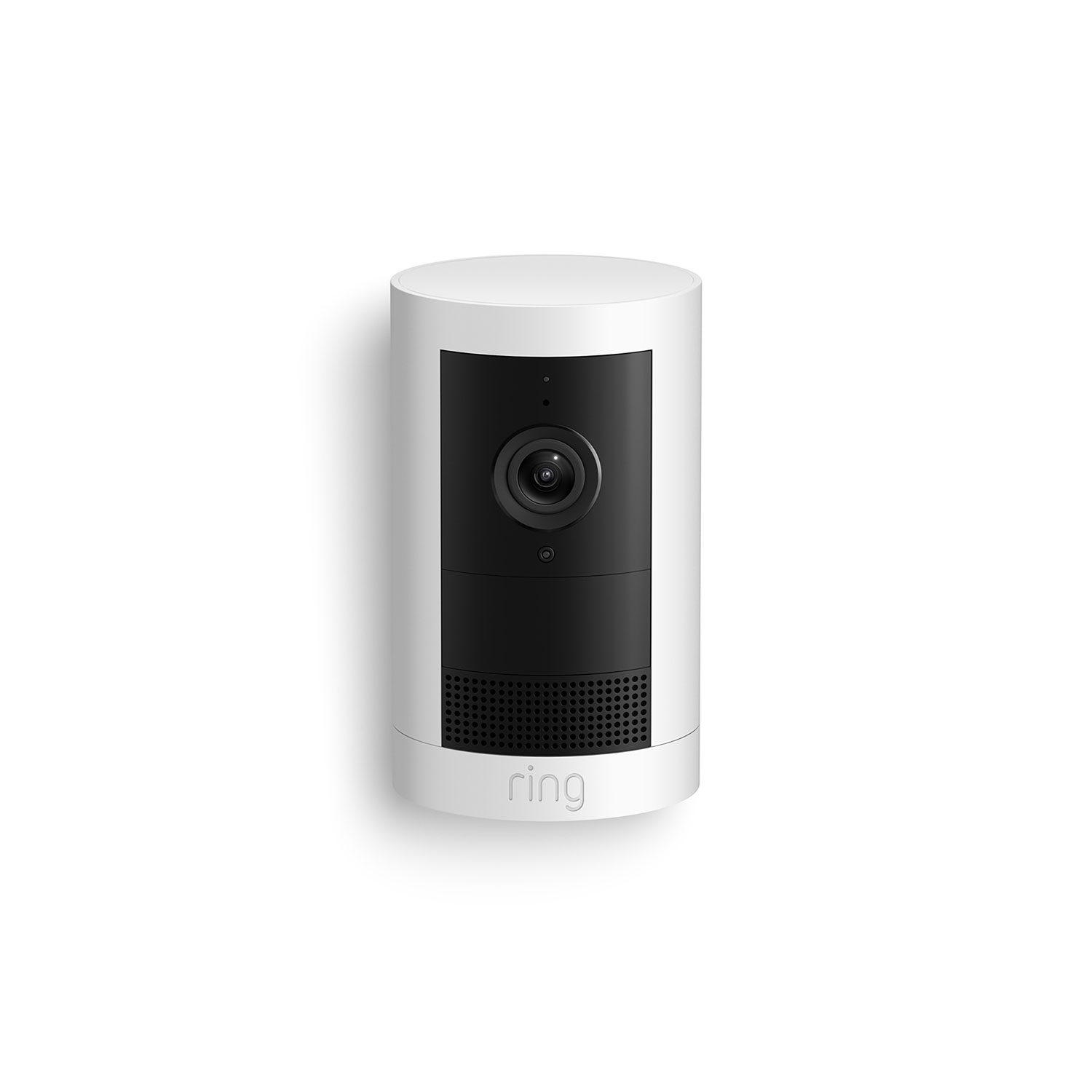 Ring Outdoor Cam Plus Wire-Free 2K Security Camera - White