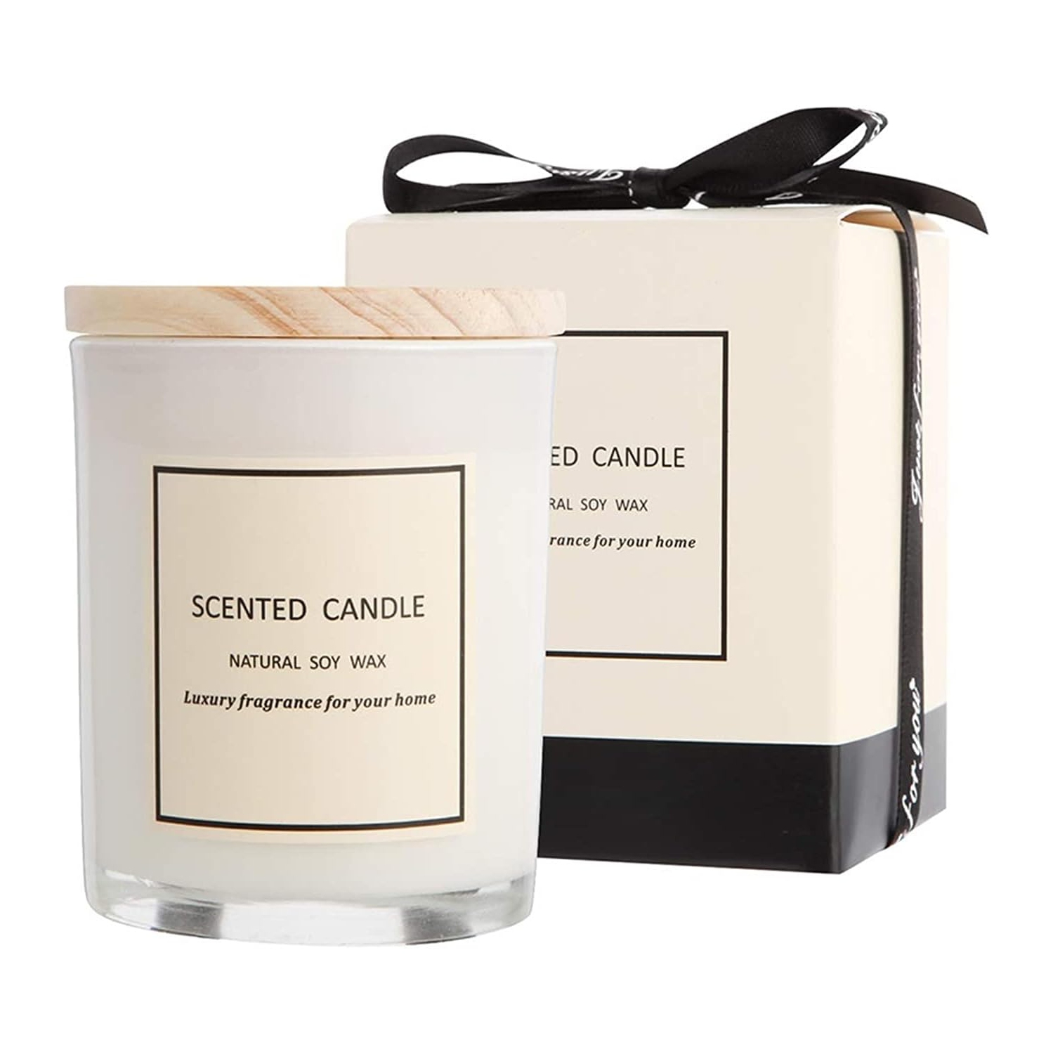 Gifts for Women Men-Scented Candles 100% Pure Natural Soybean Wax with Plant Essential Oils, Perfect for Bath, Yoga, Christmas, Birthday, Mother's Day