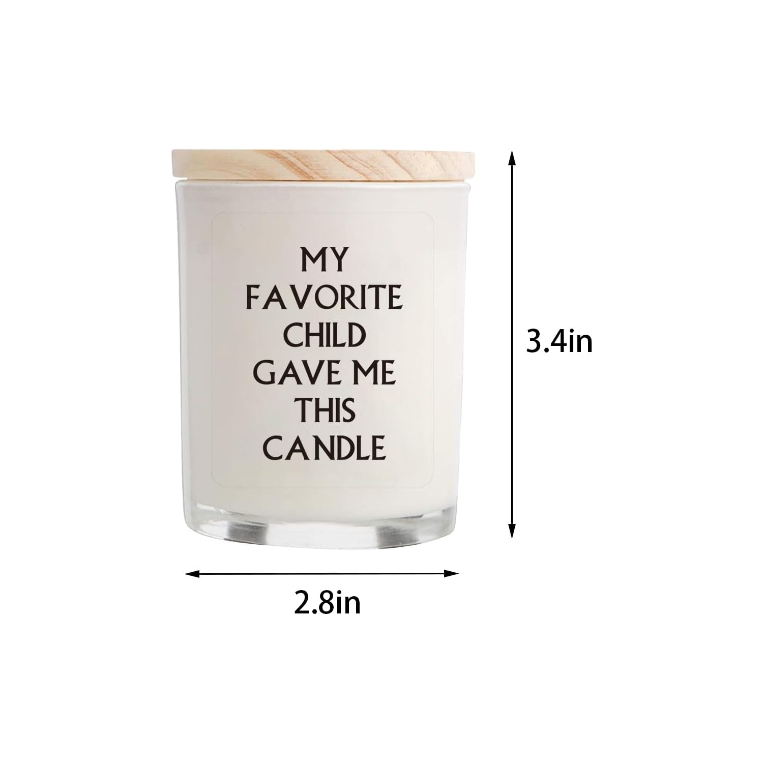 Gifts for Mom from Daughter Son - Best Gifts, Funny Birthday & Mothers Day & Thanksgiving & Christmas Gifts, Lavender Candles(5.8oz)