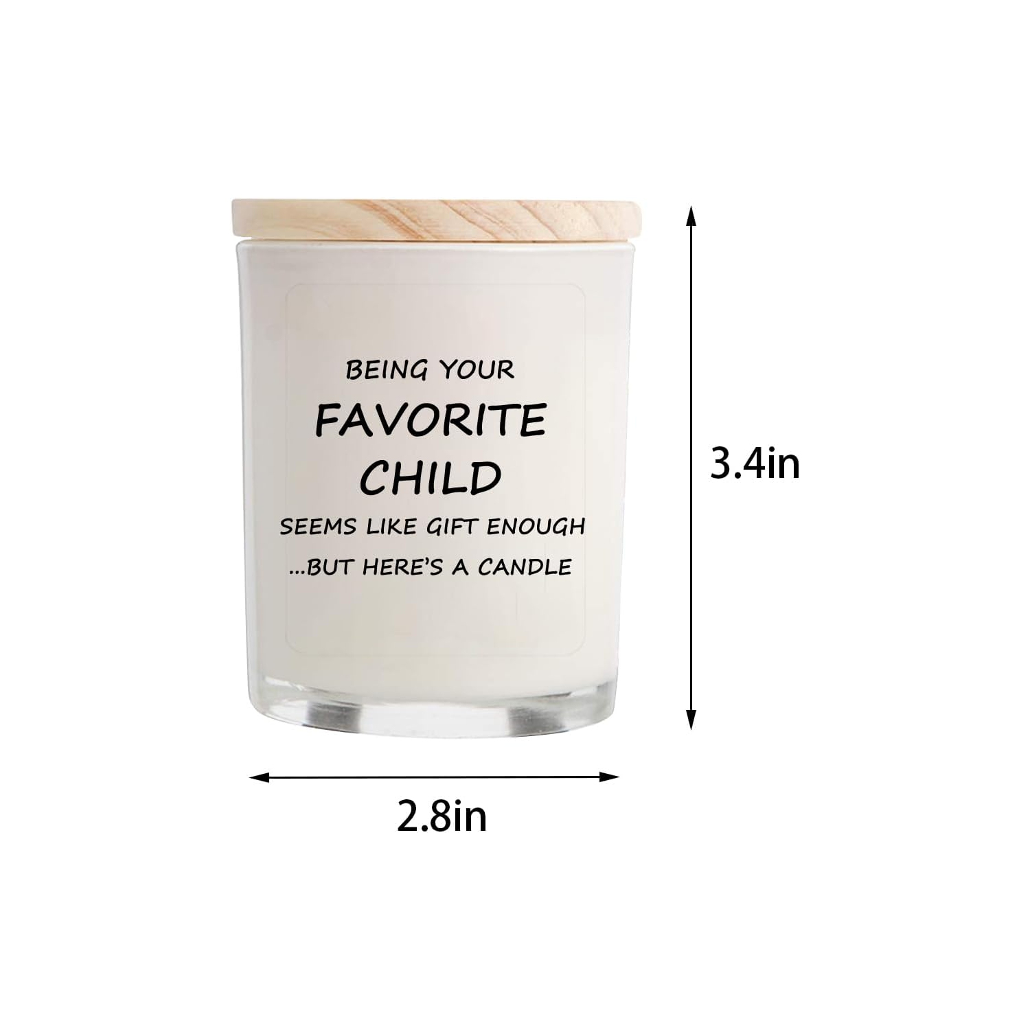 Cadeaux pour maman de Daughter Fils - Meilleurs cadeaux, Fête des mères et anniversaire, Action de grâces et cadeaux de Noël, bougies de vanille