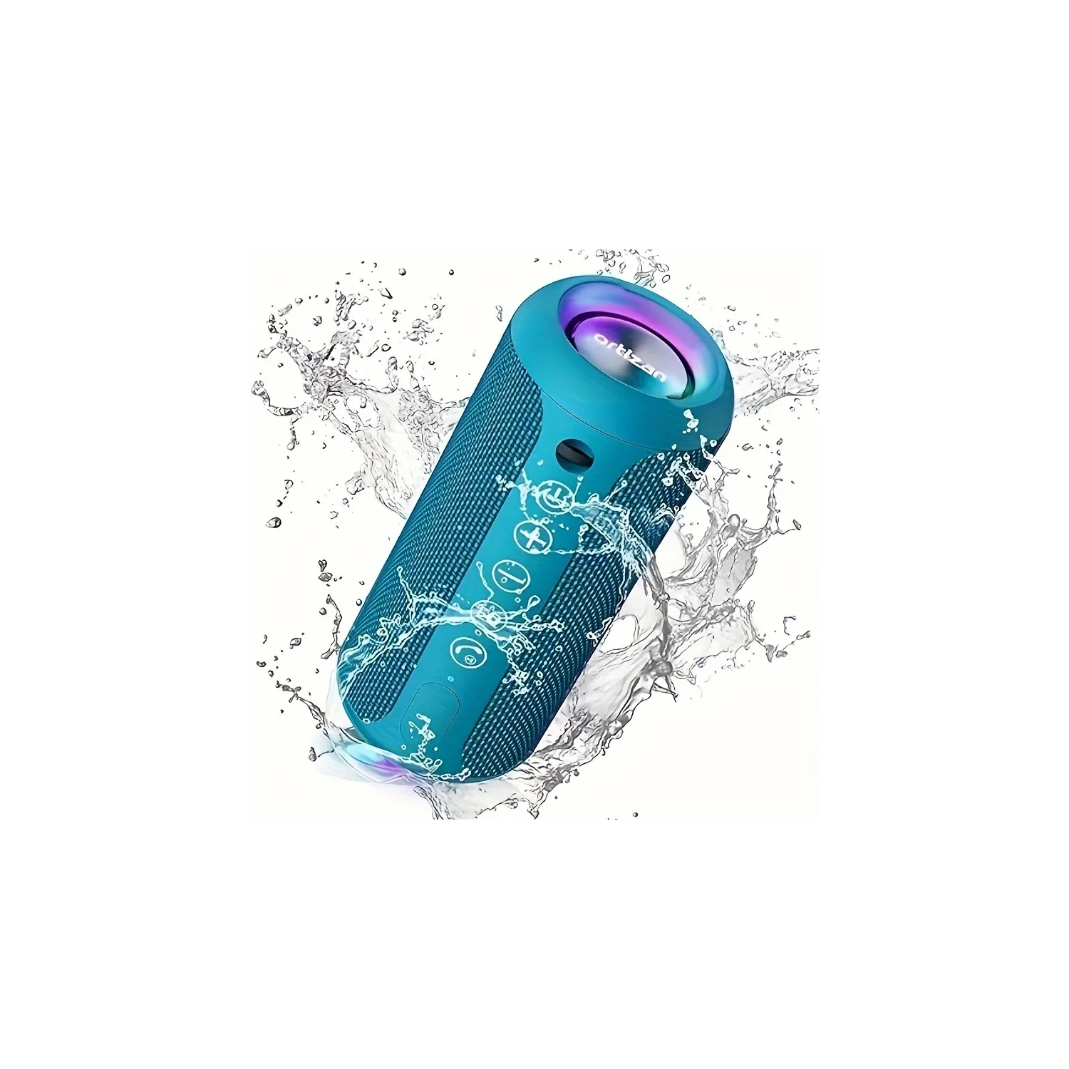 Waterproof Wireless Speaker, 5000mAh Magnetic Power Bank, and 1.8" HD Screen Smartwatch with Wireless Call for iPhone & Android