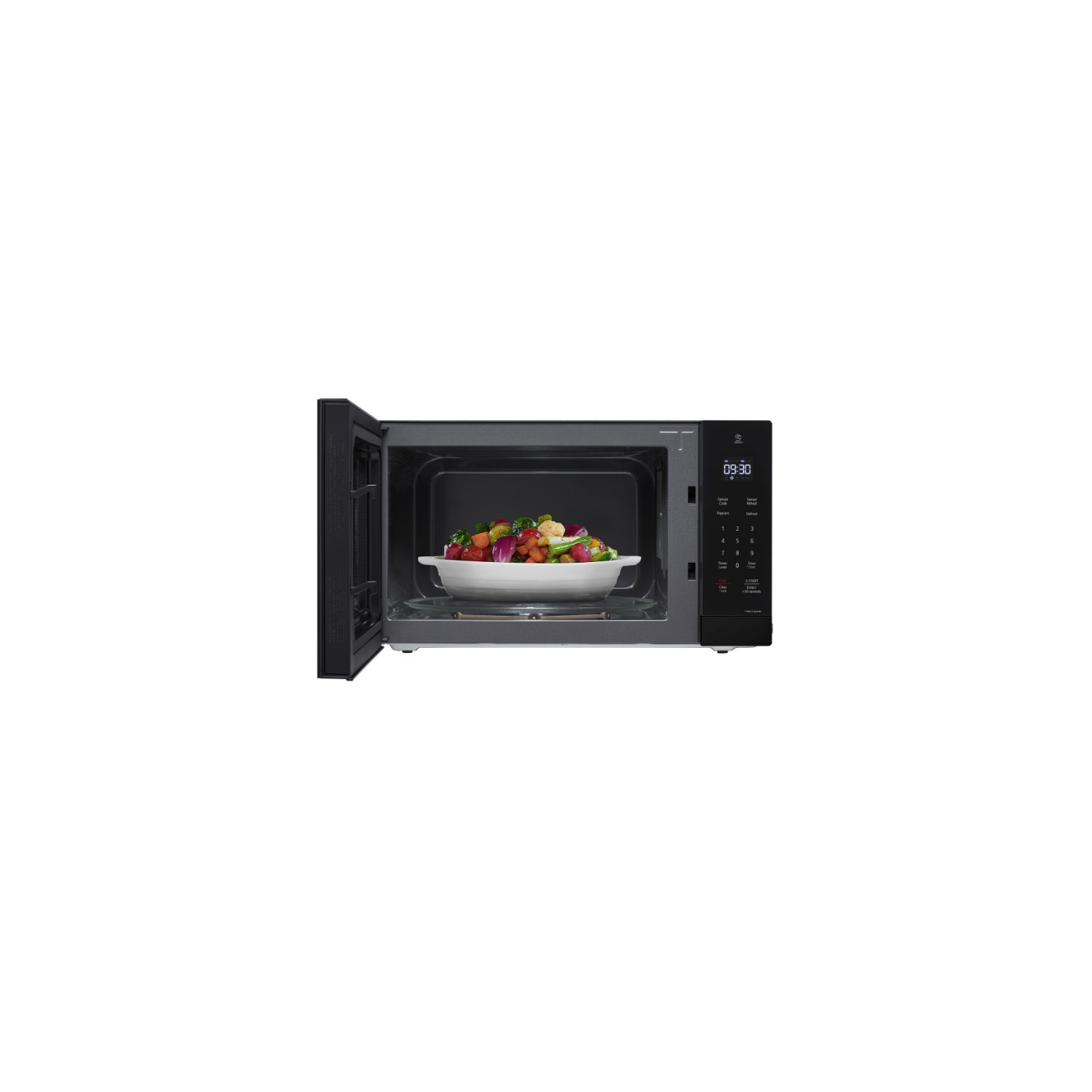 Remis à neuf - 1,5 pi3 MSER1590B de LG avec Four à micro-ondes avec Smart Inverter - Noir