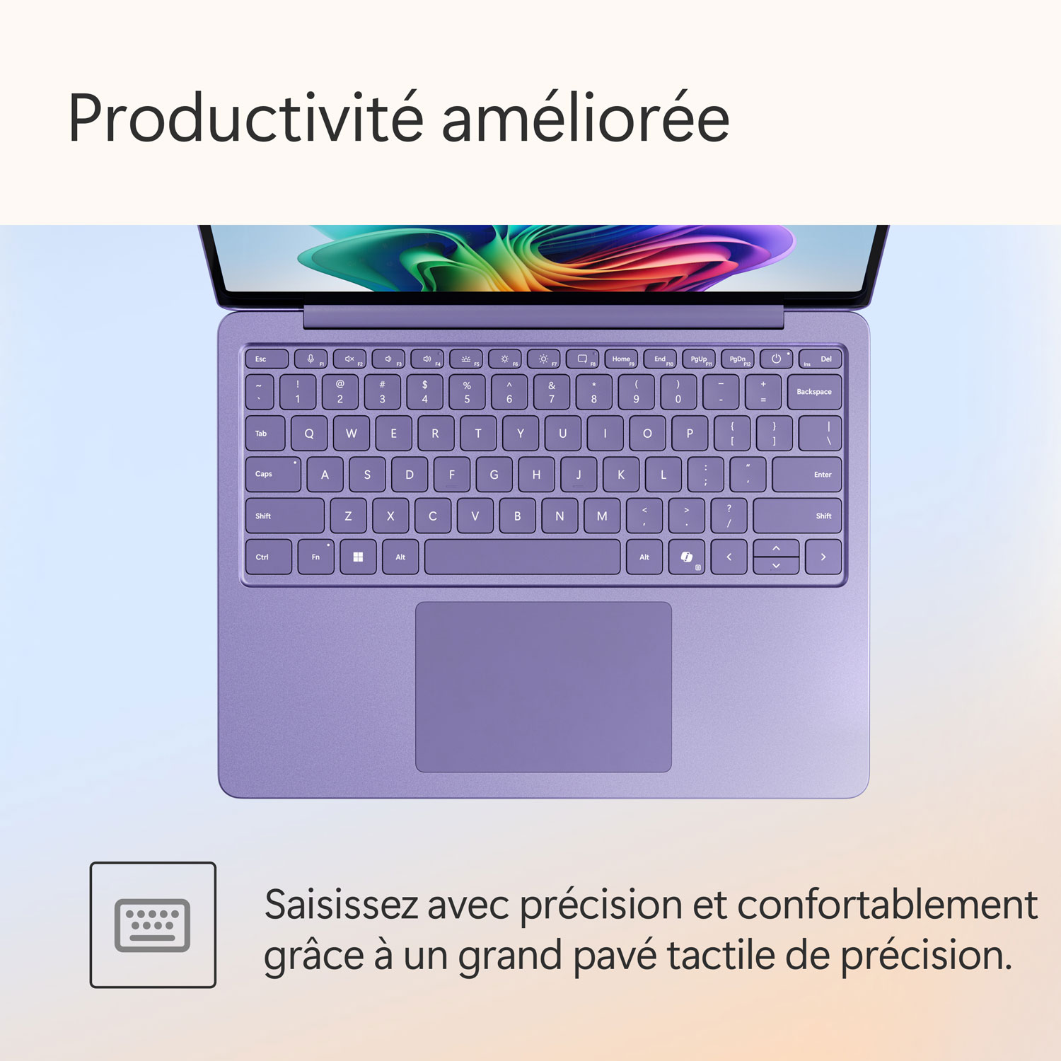 Microsoft Surface Laptop 13" Copilot+ PC Laptop - Violet - EN