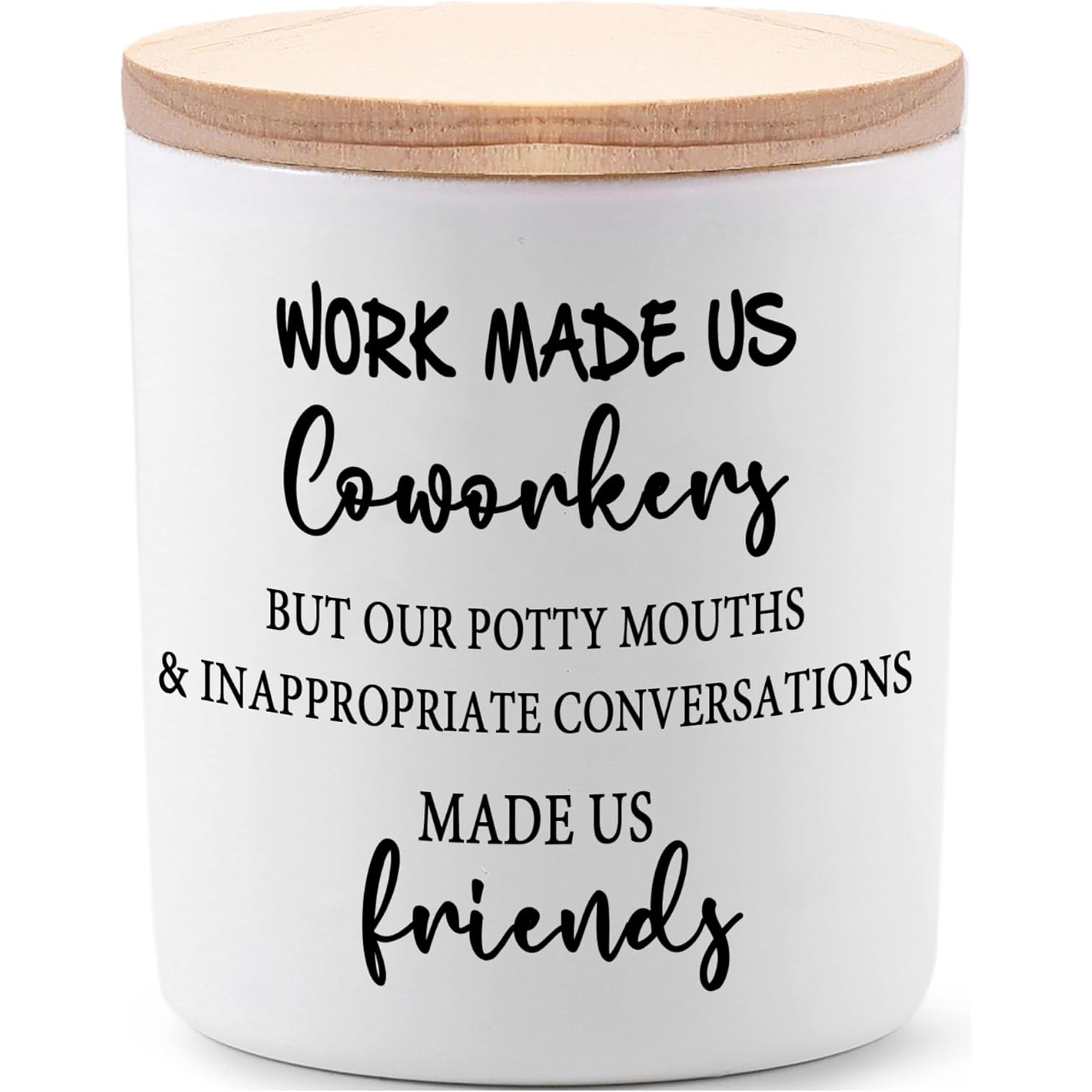 Coworker Gifts for Women Funny Cool Co Worker Gifts for Christmas Birthday Unique Lavender Scented Soy Candles