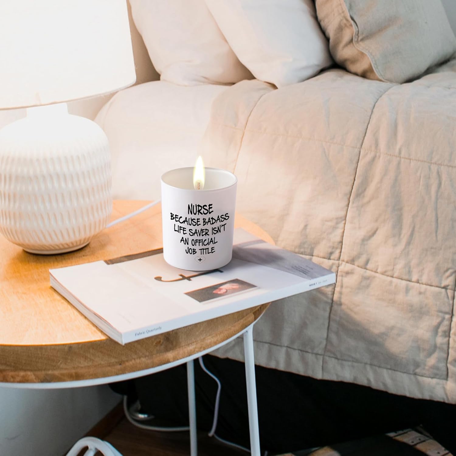 Nurse Gifts for Women Funny Unique School Nurse Practitioner Gifts for Christmas Birthday Nurse Week Appreciation Novelty Lavender Scented Soy Candles