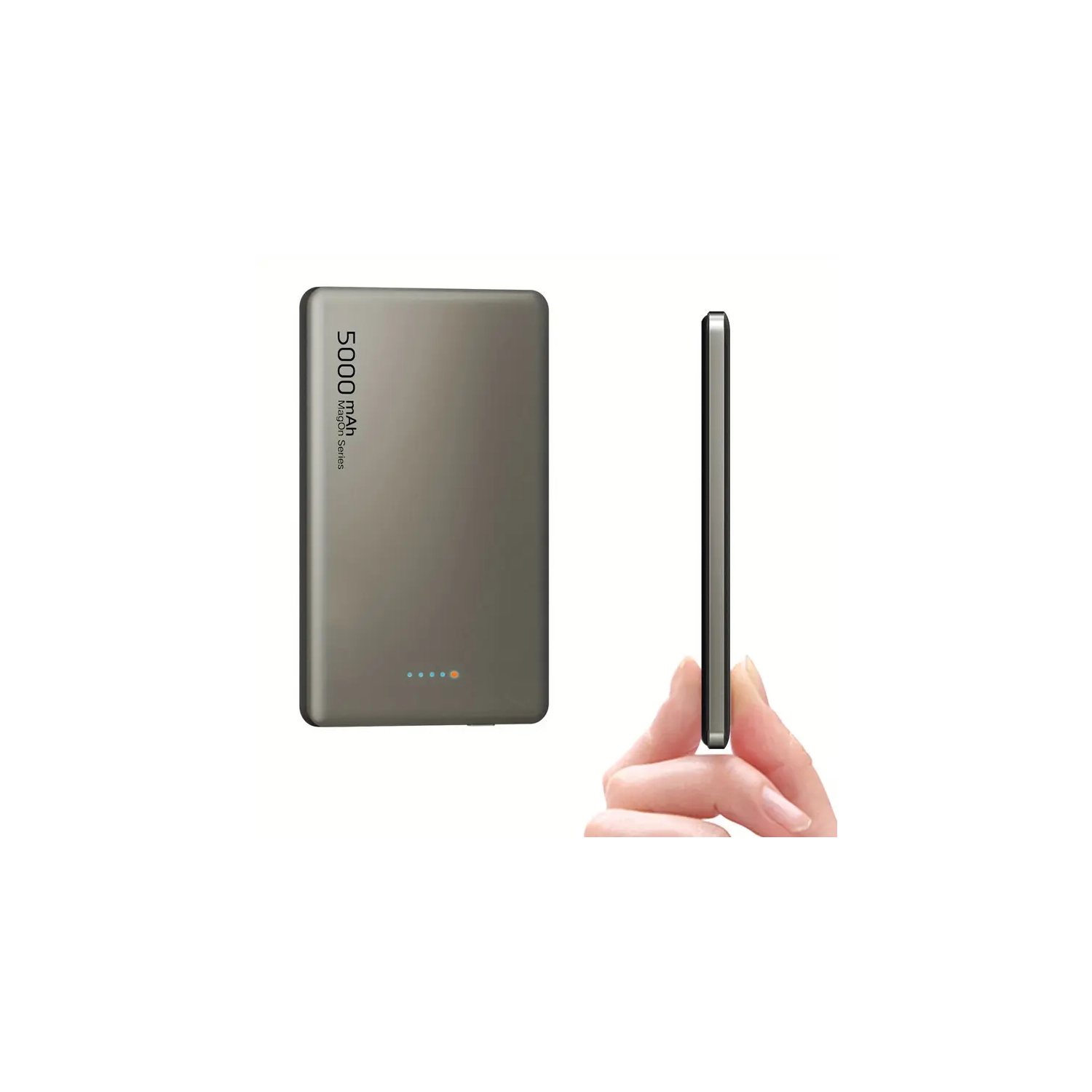 Smart Watch with AMOLED Display, Waterproof Speaker, & 5000mAh Magnetic Power Bank with Fast Charging