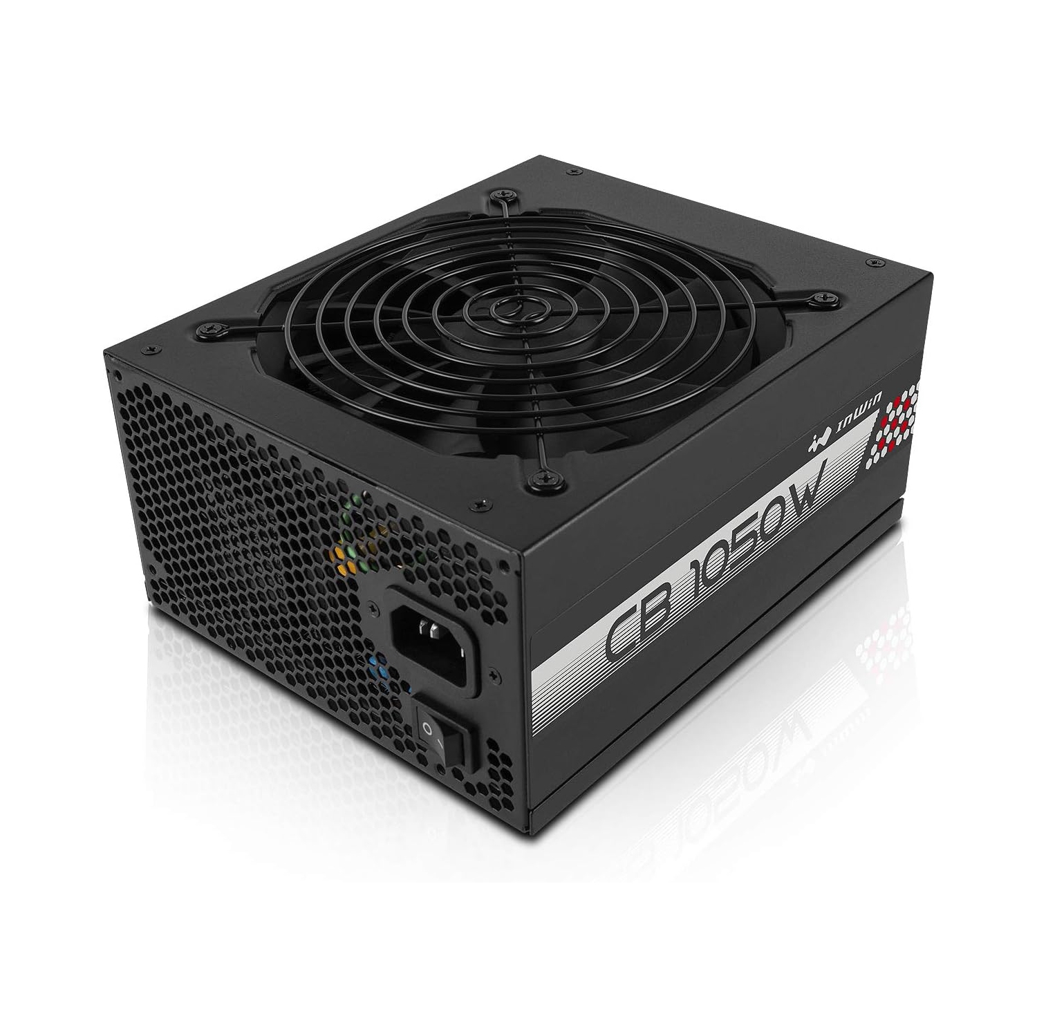 Brand New - InWin CB 1050W Classic Basic Series 1050 Watt Fully Modular Power Supply 80+ Platinum Certified, Black