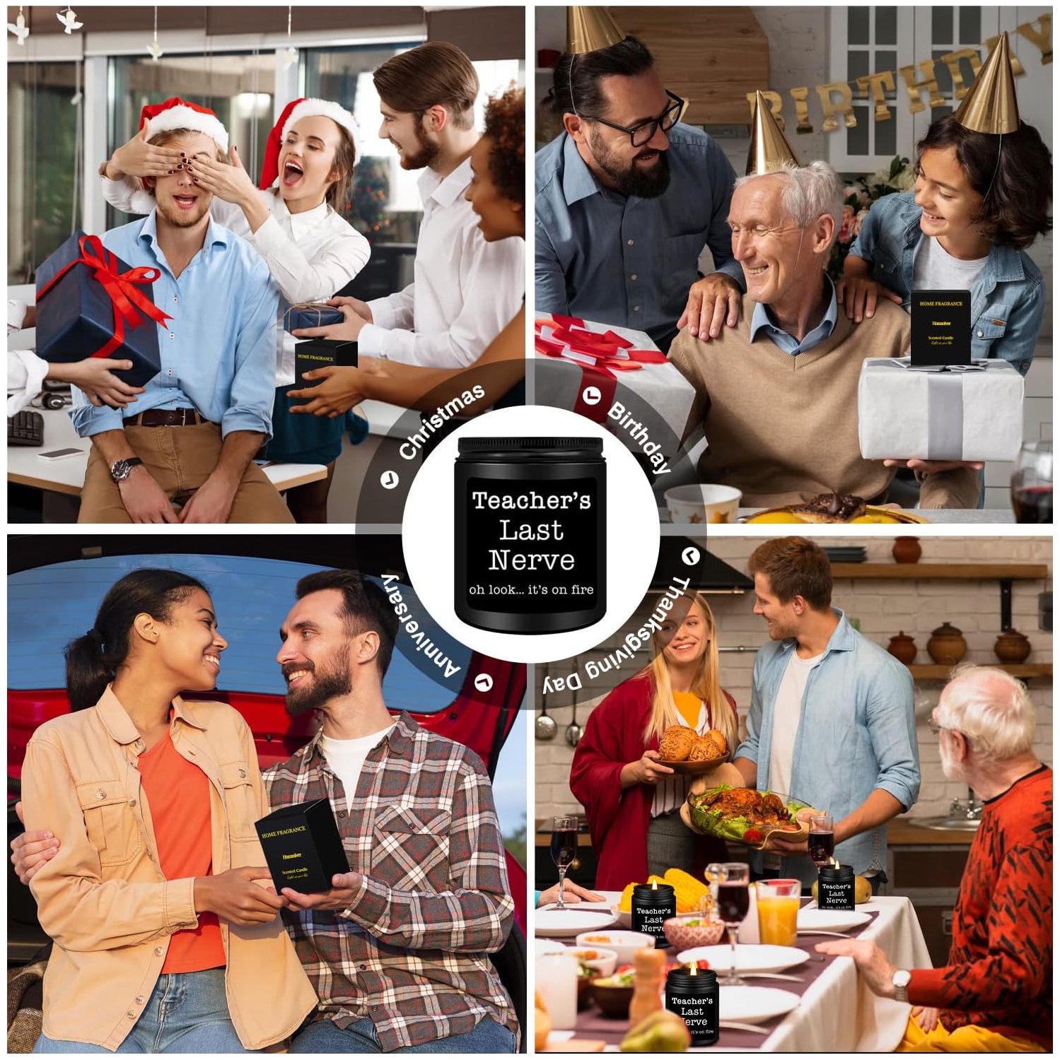 Homsolver Teacher Appreciation Gifts for Women Men, Christmas Birthday Valentines Retirement Thanksgiving Teachers' Day Graduation Season, Teacher’s