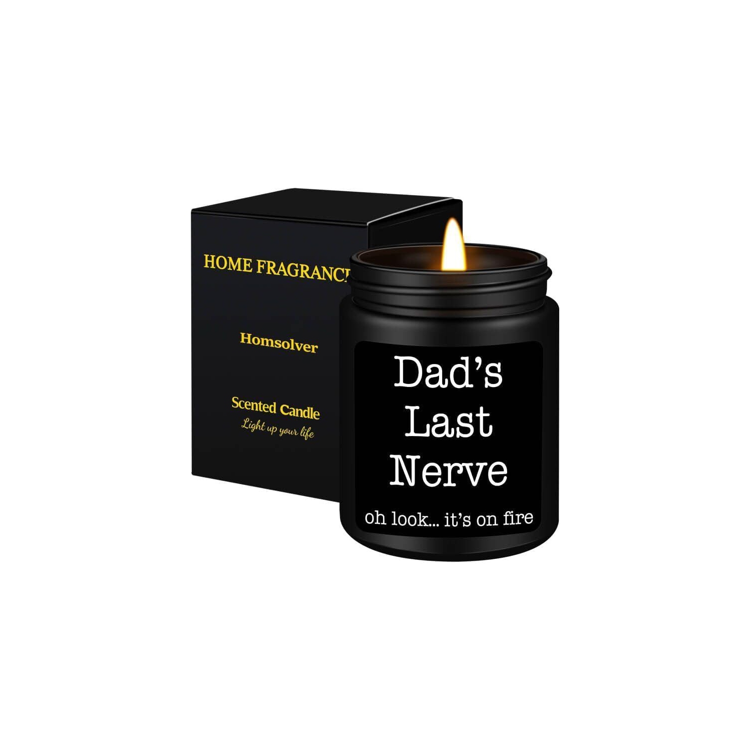 Homsolver Dad Gifts from Daughter Son, Gift for Dad Who Wants Nothing, Birthday Fathers Day Christmas for Stepdad Adoptive Father, Dad's Last Nerve