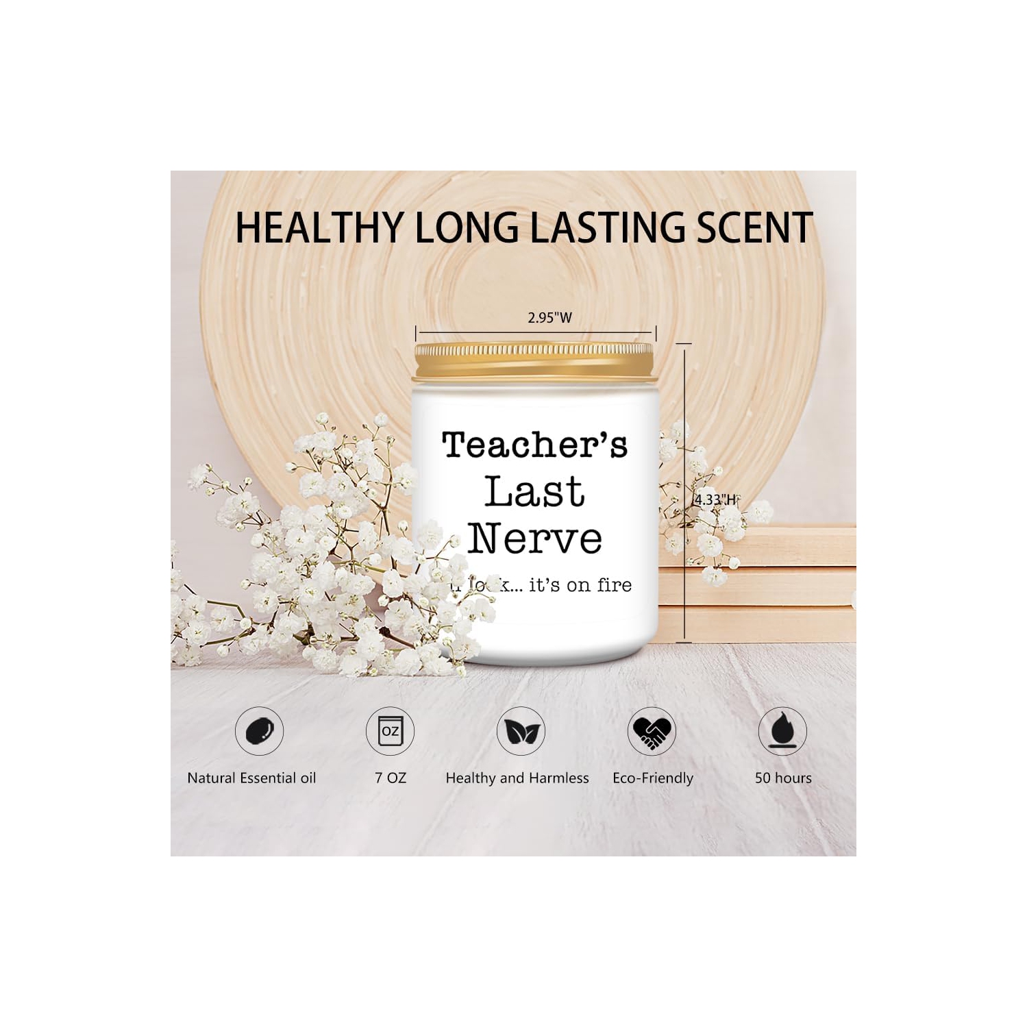 Homsolver Teacher Appreciation Gifts for Women, Christmas Birthday Valentines Retirement Thanksgiving Teachers' Day Graduation Season, Teacher’s Last