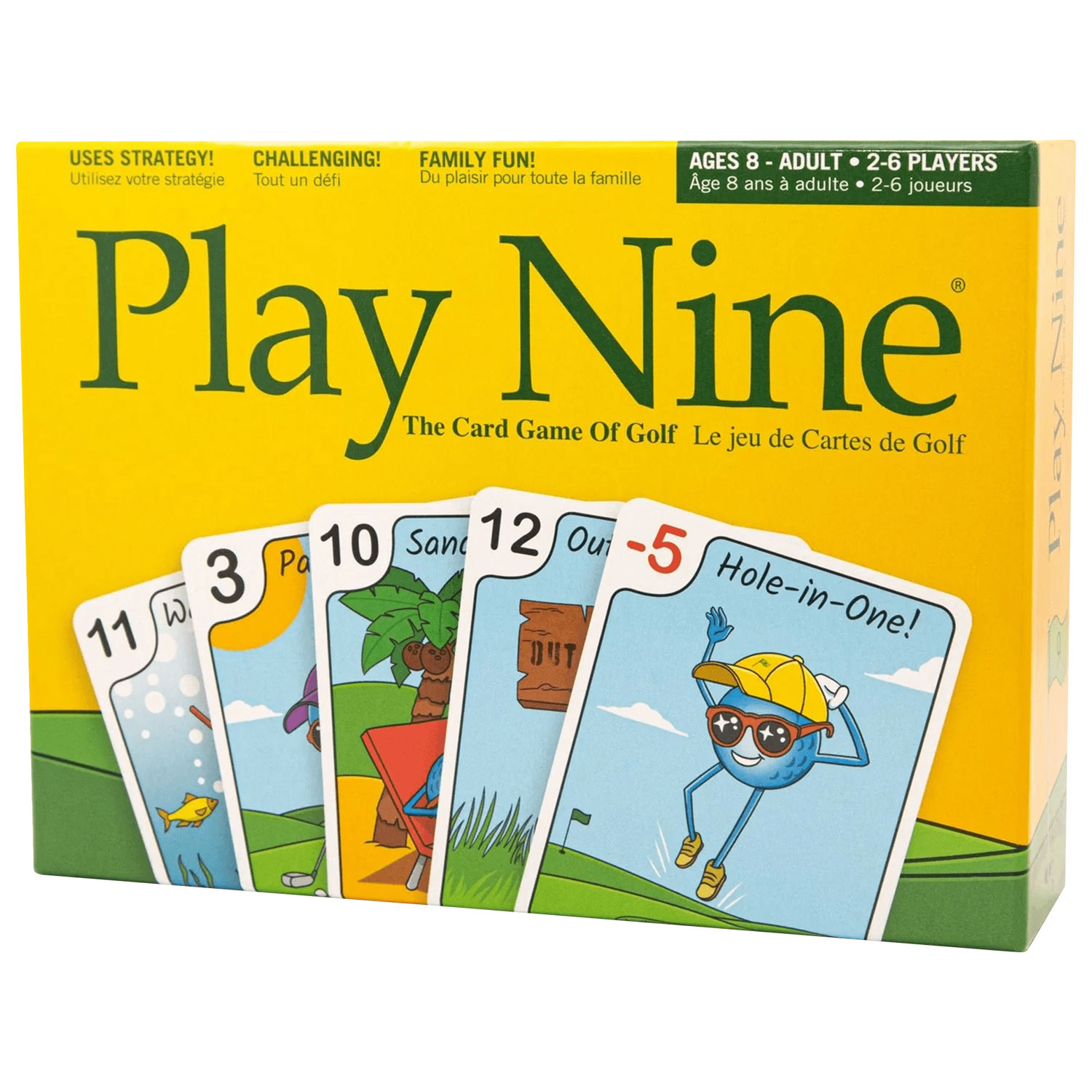Jeu de cartes Play Nine