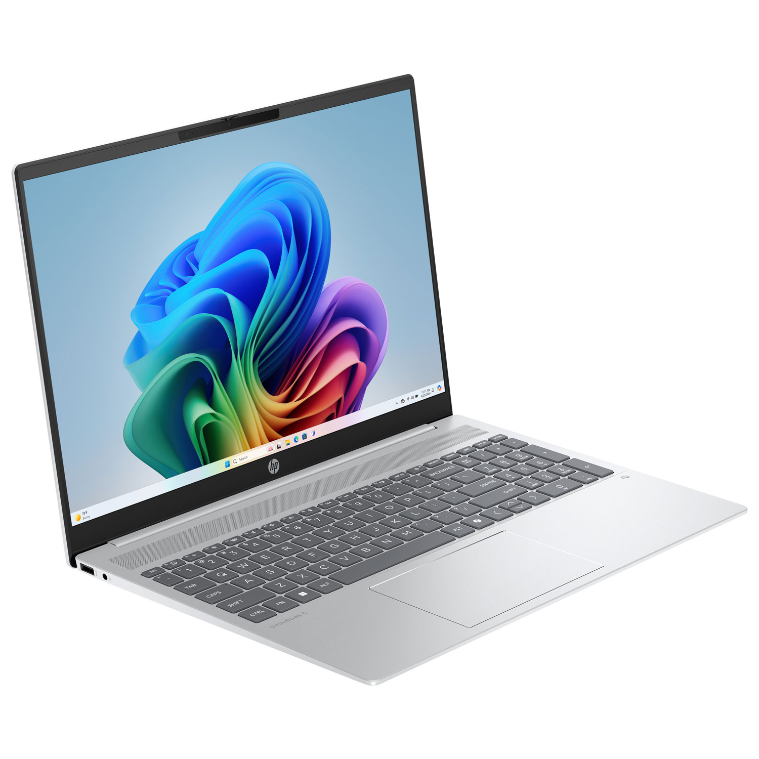 HP Omnibook 5 16" OLED Laptop - Glacier Silver