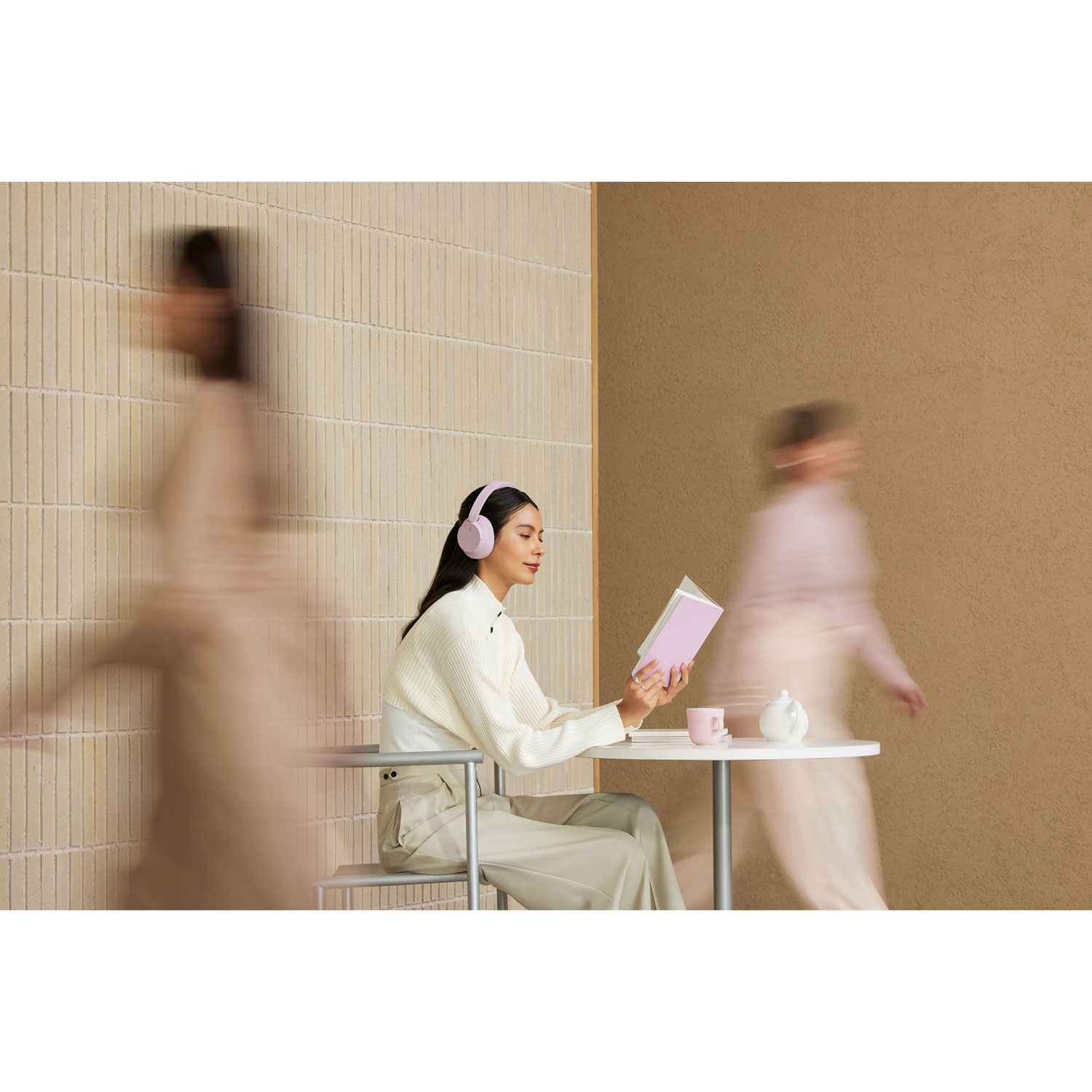 Sony WH-CH720N Over-Ear Noise Cancelling Bluetooth Headphones - Pink