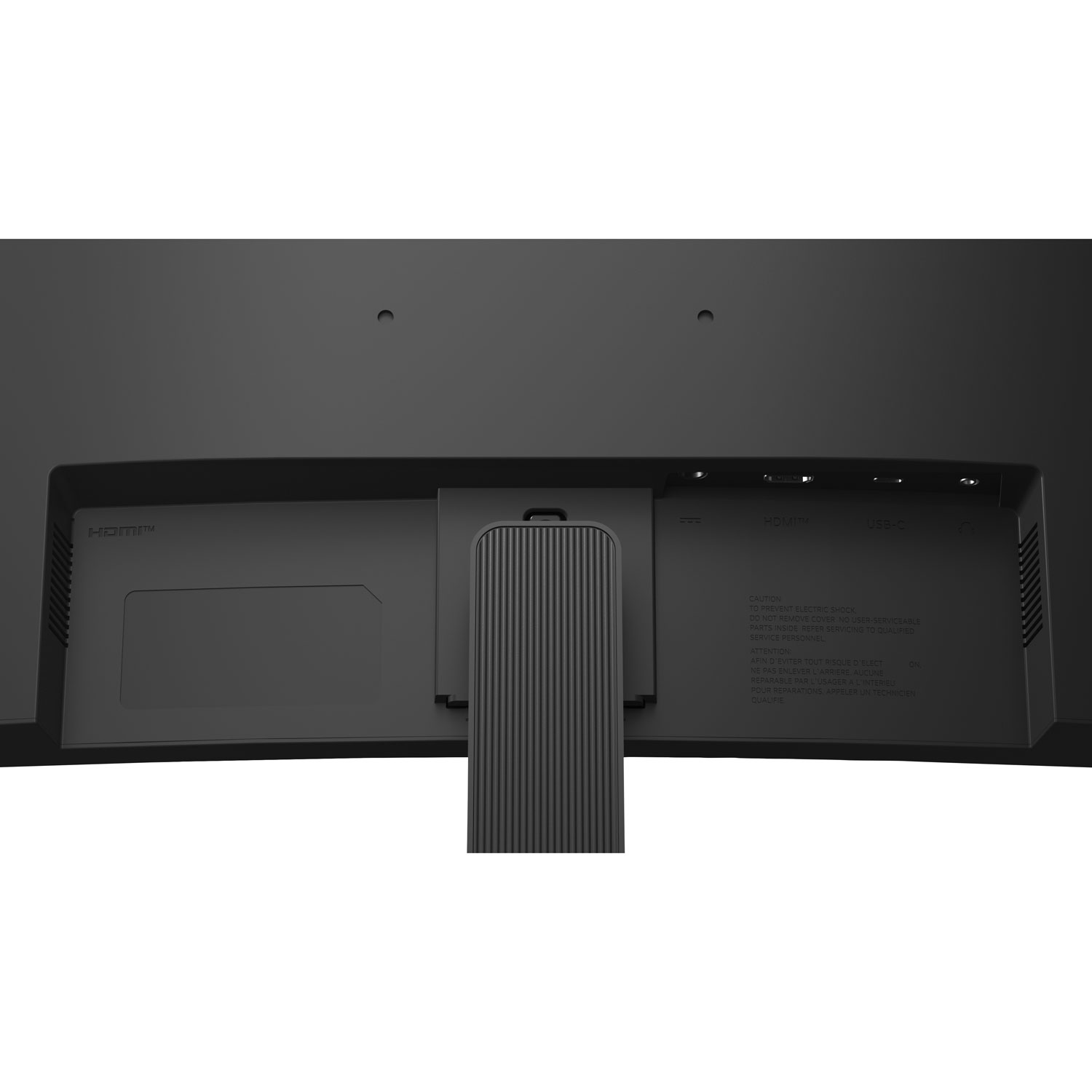 Moniteur ACL incurvé AV HD intégrale 100 Hz 27 po de LG avec temps de réponse de 5 ms gris à gris - Noir