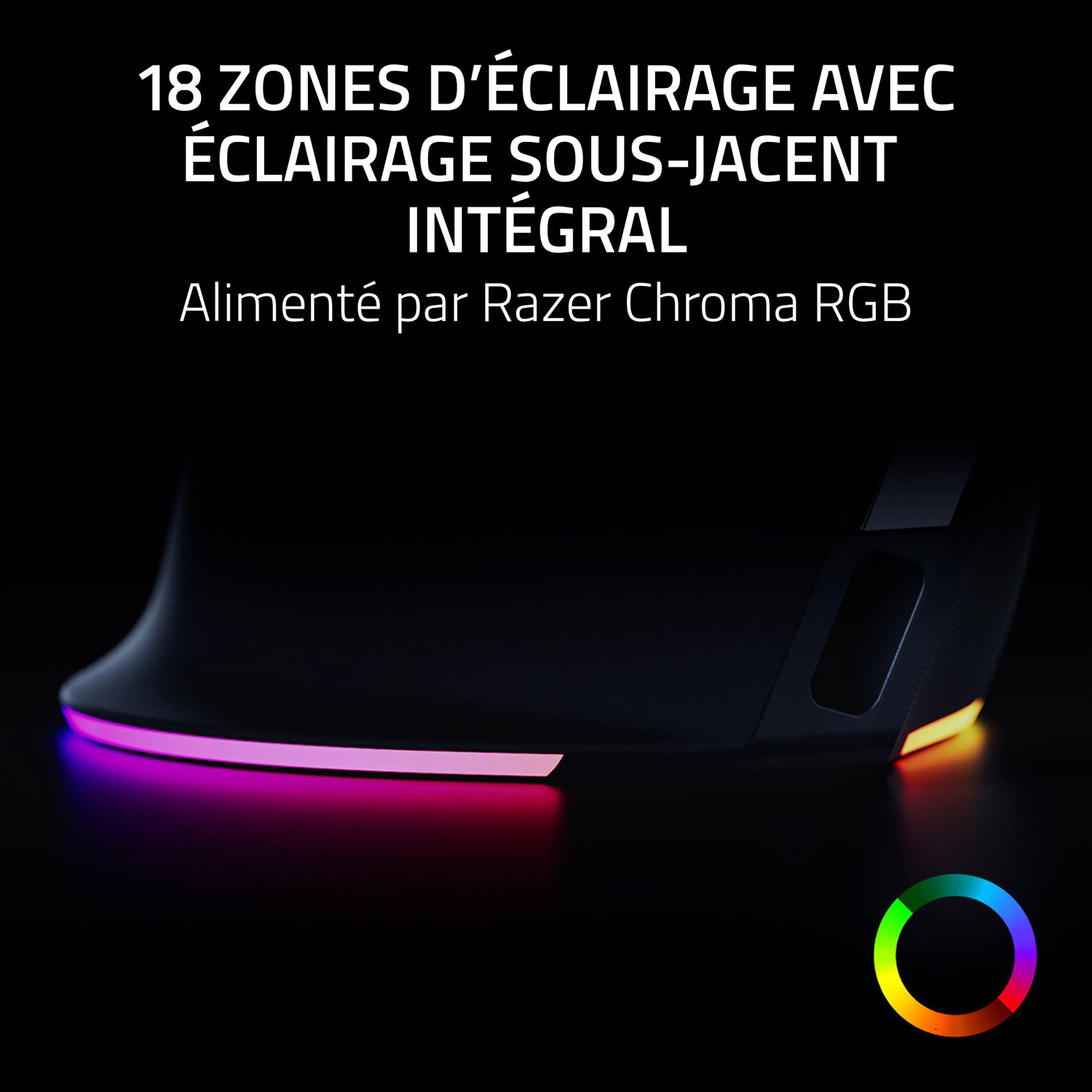 Souris de jeu sans fil ergonomique Pro Click V2 de Razer