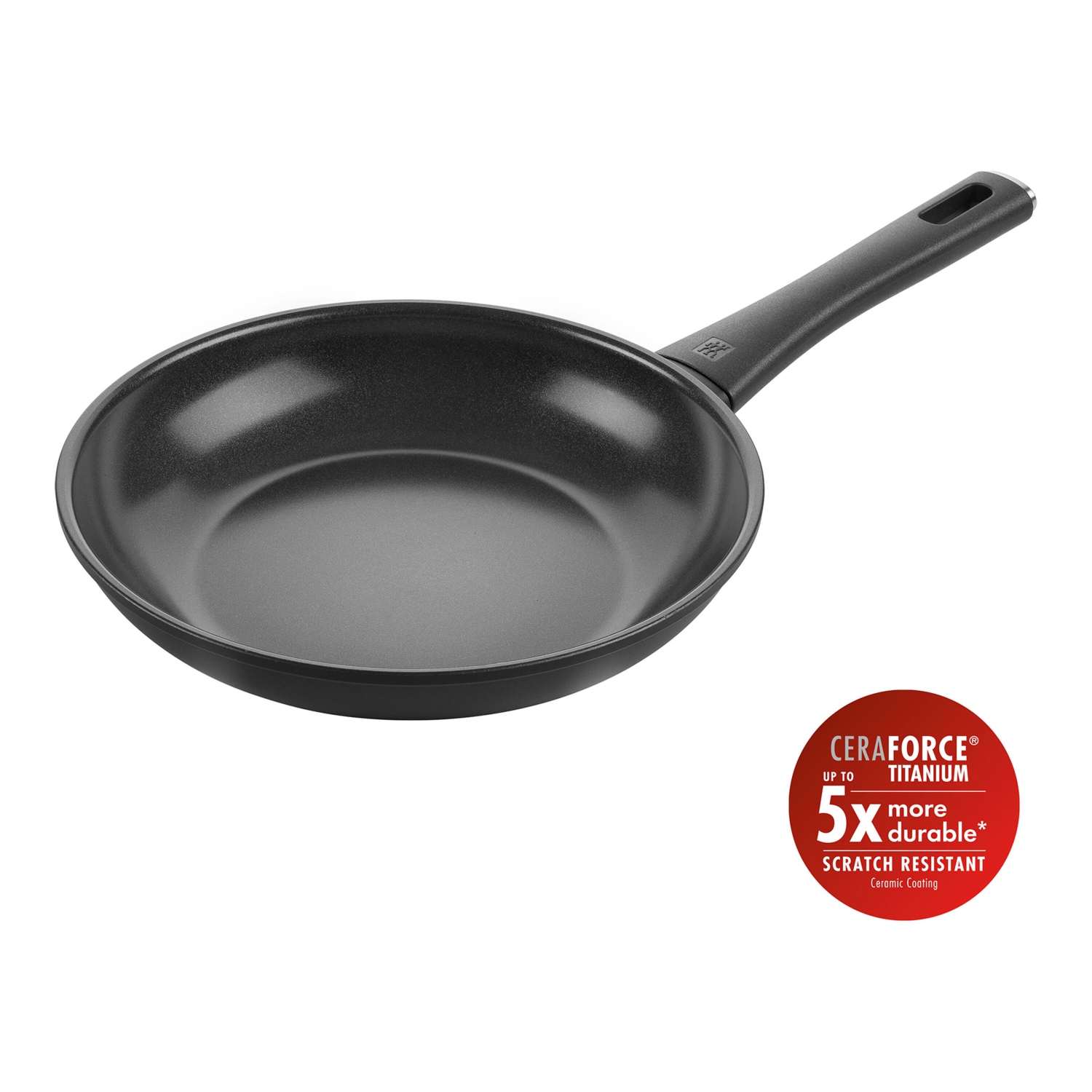 ZWILLING Madura Plus Frying Pan, 24 cm / 9.5 inch, Aluminum, Titanium-Reinforced Ceramic Non-Stick Coating