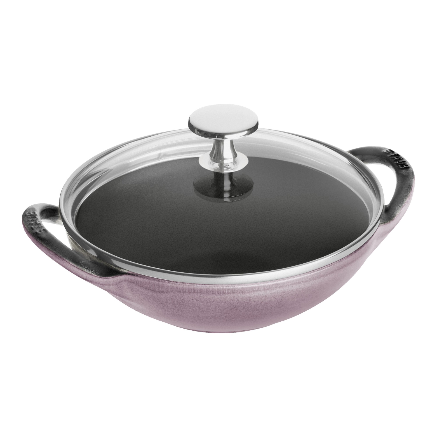 STAUB Specialities 16 cm / 6.5 inch Cast Iron Mini Wok, Cherry Blossom