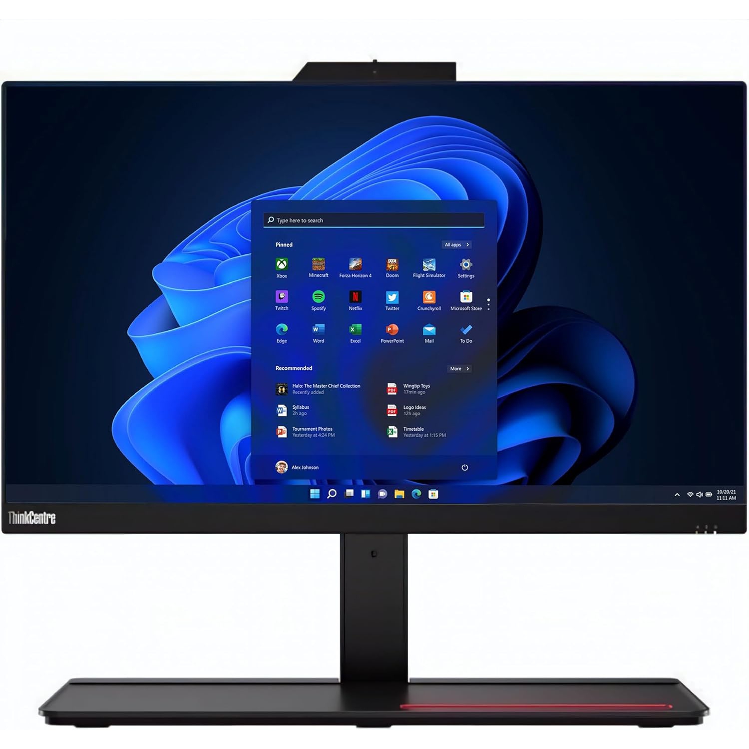 Lenovo ThinkCentre M70a 11CK -Intel Core i5-10400 8GB RAM 256GB SSD Windows 10 Pro All-in-One PC
