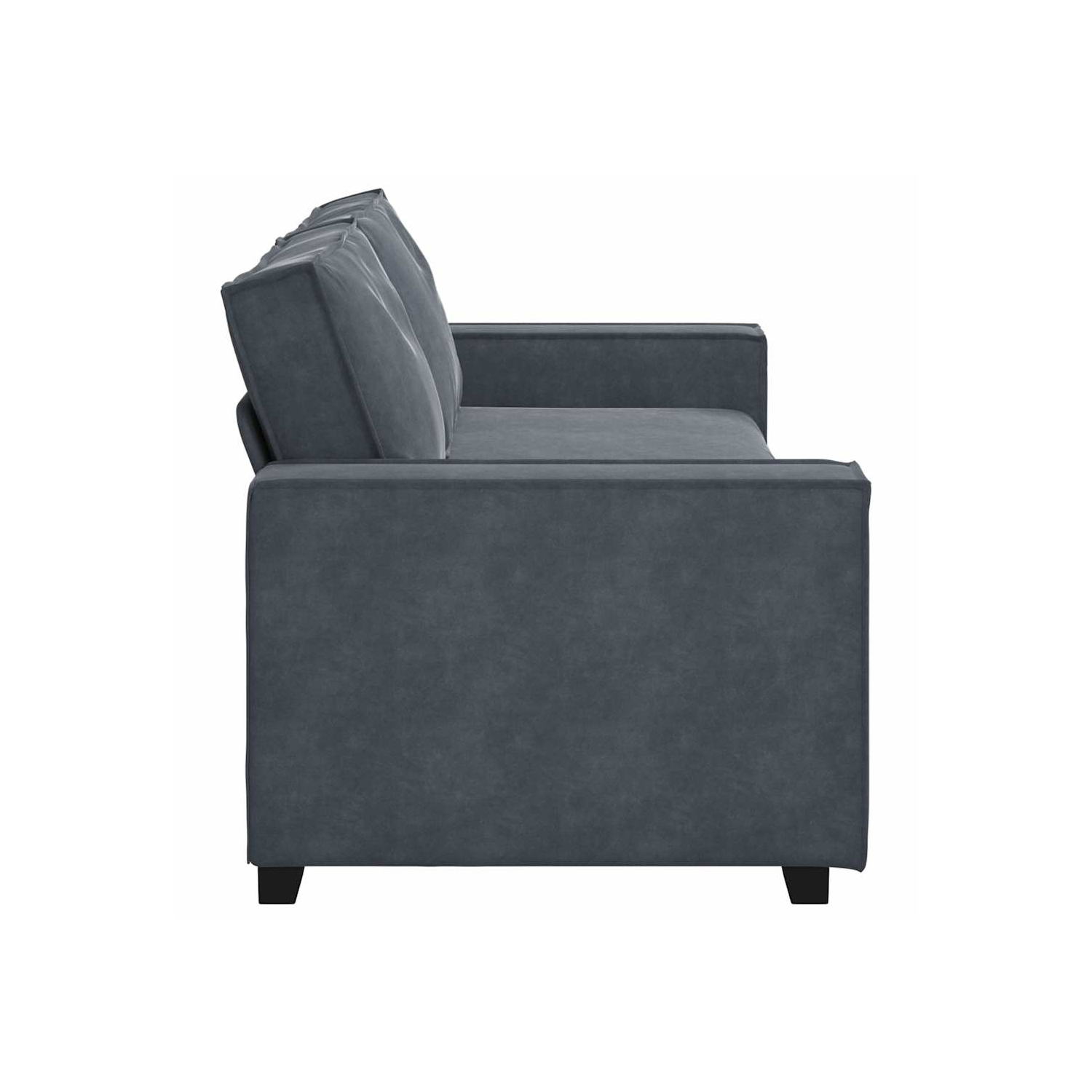 Canapé 3 places en velours 180&nbsp;cm gris foncé vidaXL