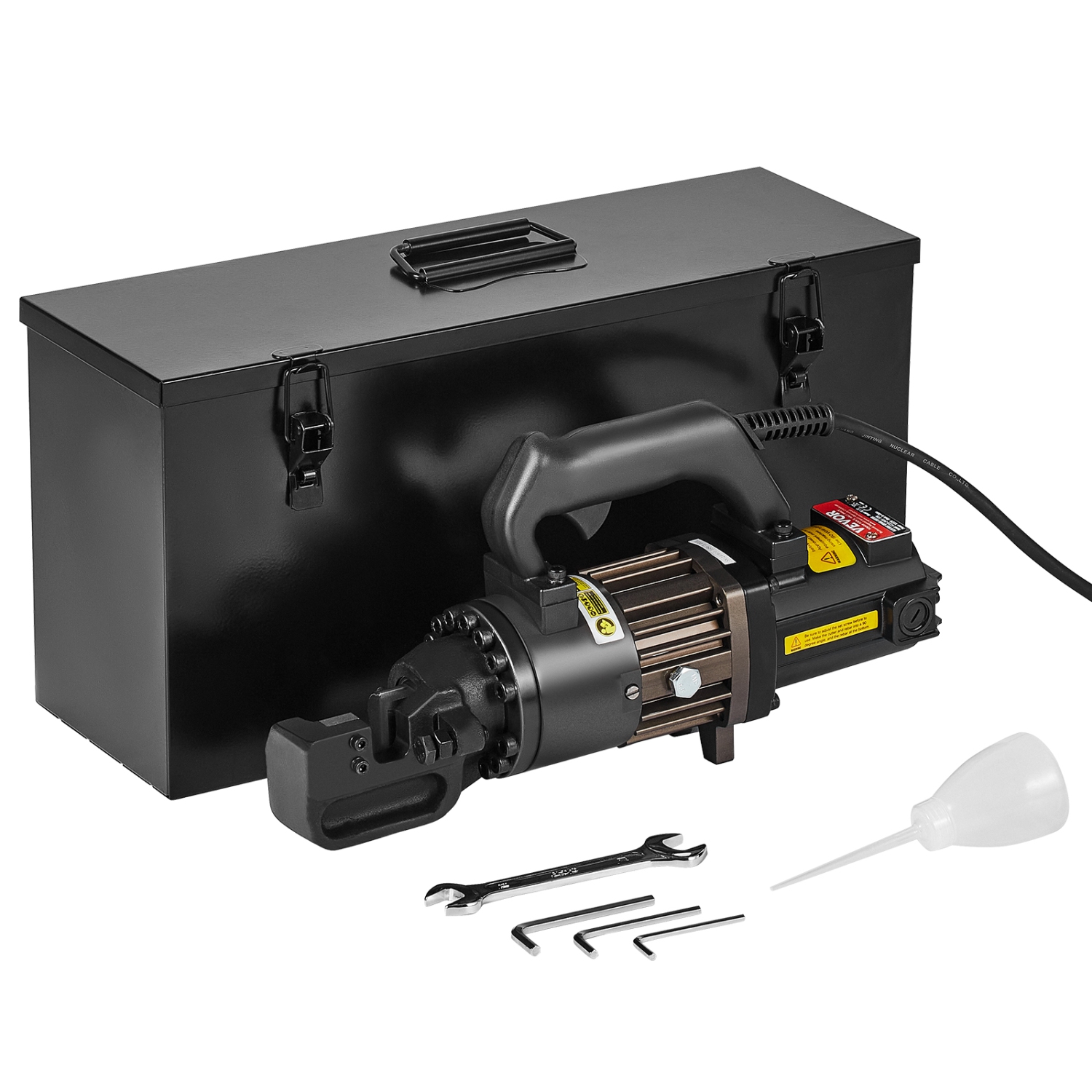 VEVOR 1000W Electric Hydraulic Rebar Cutter, Portable Rebar Cutter,Cutting up to 3/4 Inch #6 4-20mm Rebar within 2.5 Seconds, High Power Steel Rebar